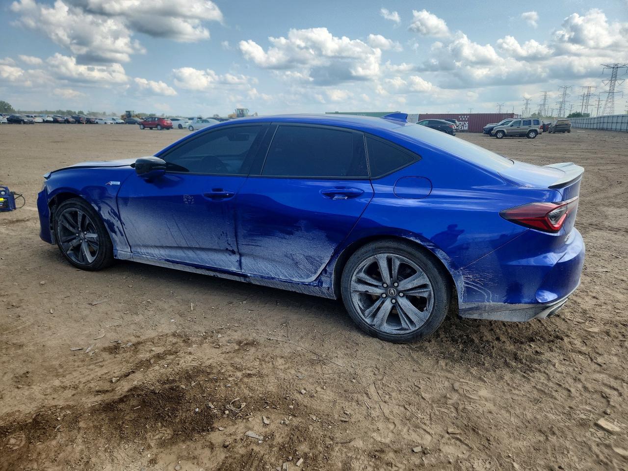 2022 Acura Tlx Tech A Blue vin: 19UUB5F55NA000445