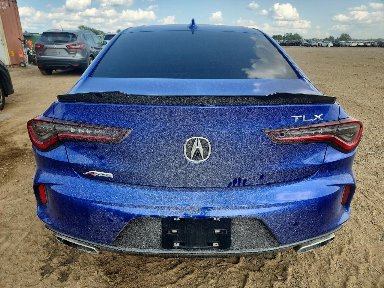 2022 Acura Tlx Tech A Blue vin: 19UUB5F55NA000445