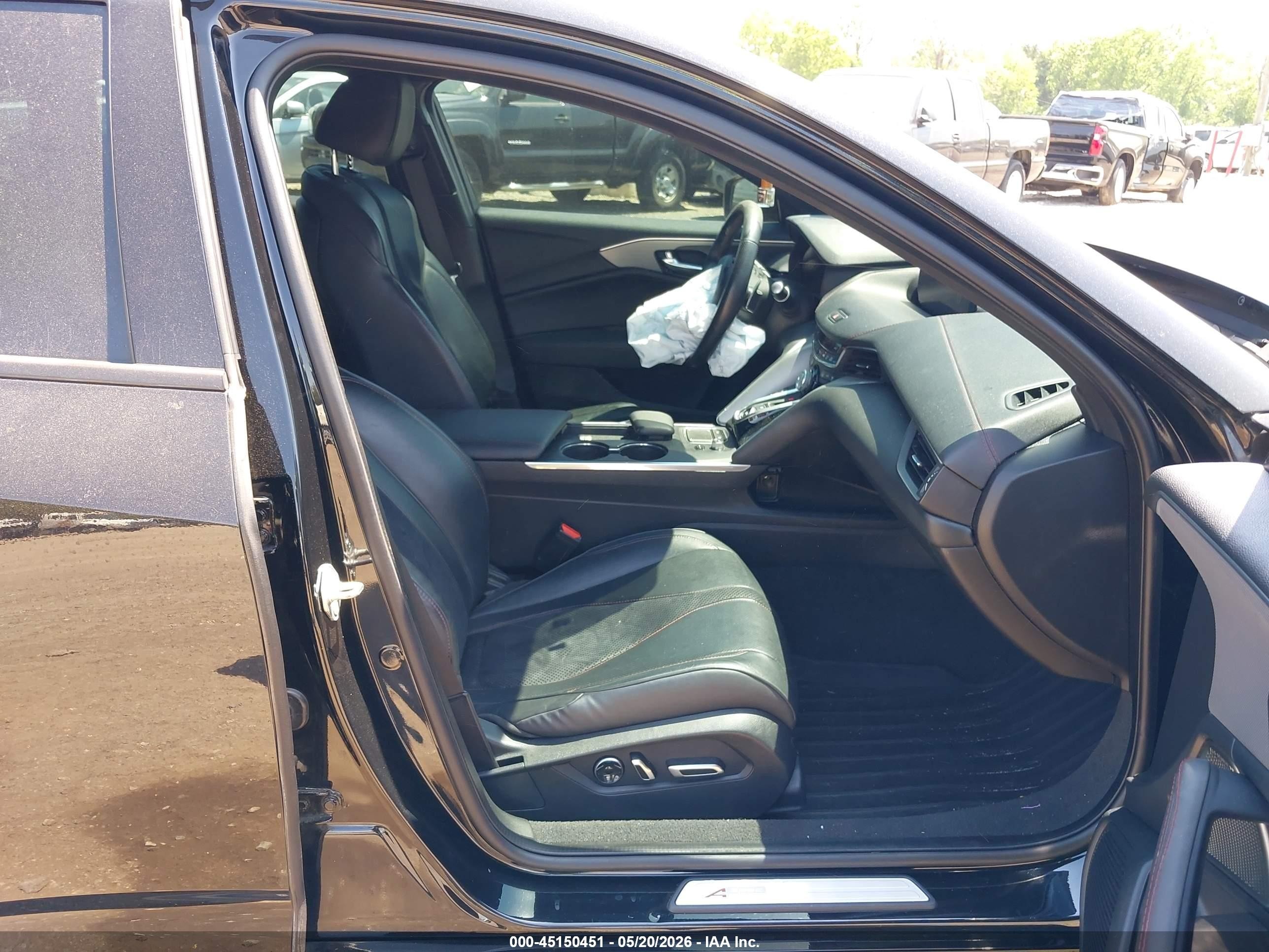 2021 Acura Tlx A-spec Package Черный vin: 19UUB5F56MA009976