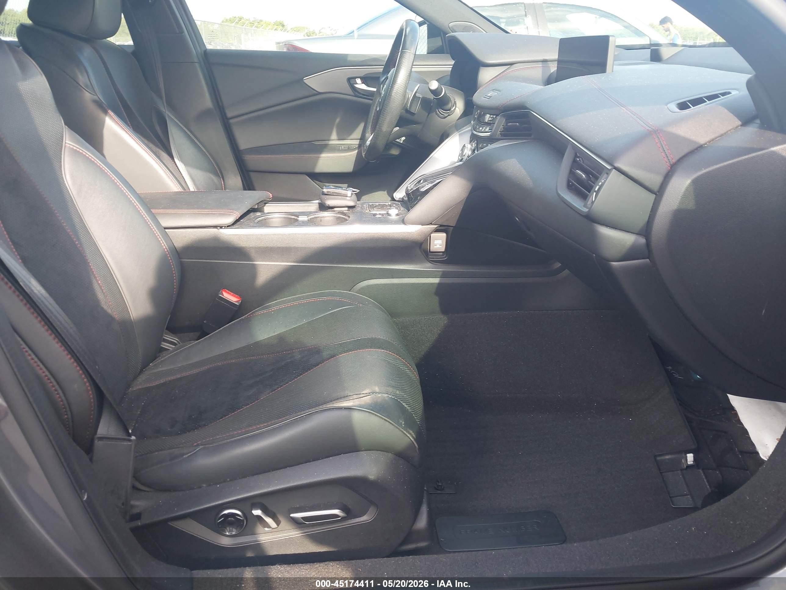 2021 Acura Tlx A-spec Package Серый vin: 19UUB5F57MA005144