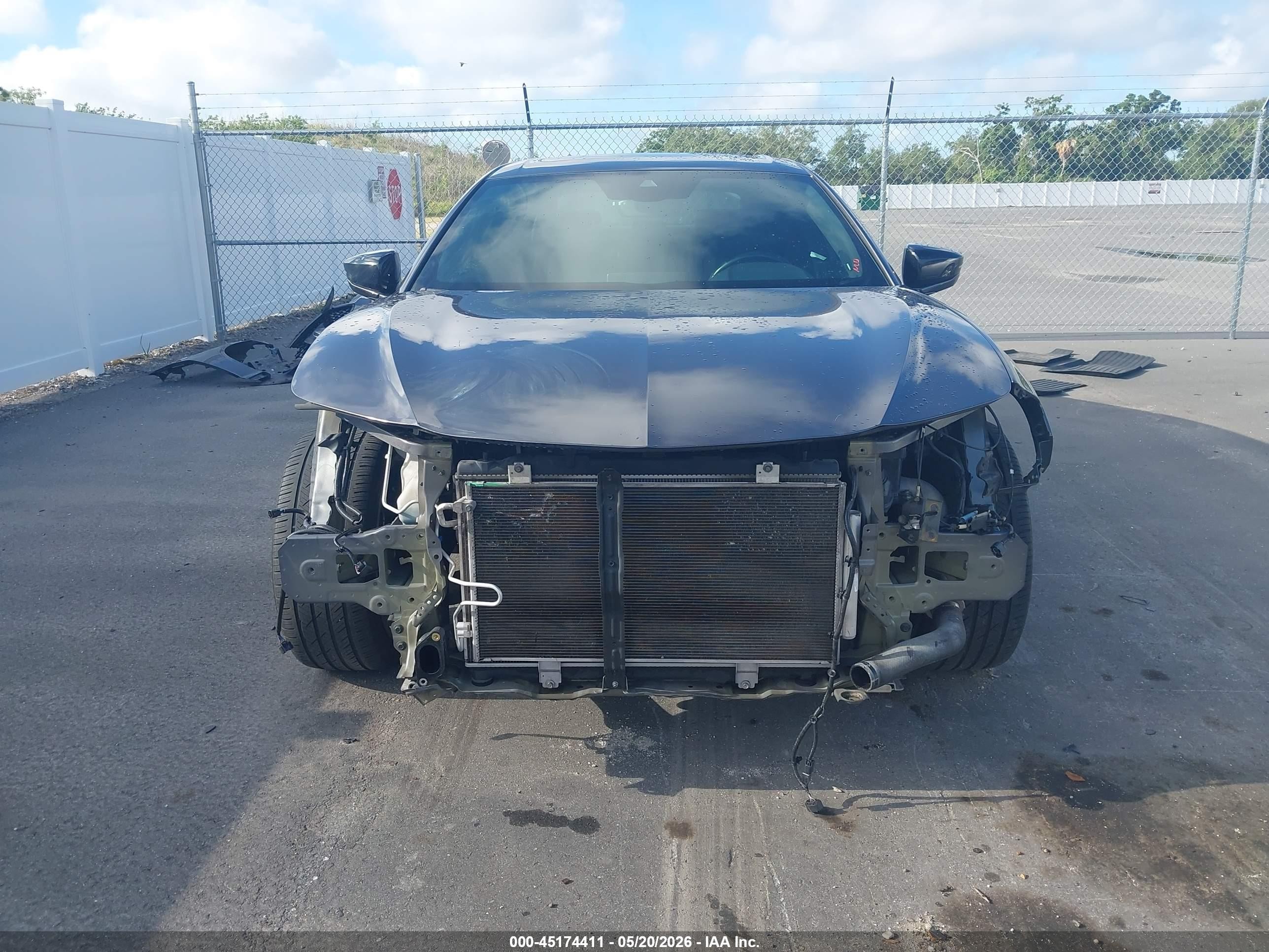 2021 Acura Tlx A-spec Package Серый vin: 19UUB5F57MA005144
