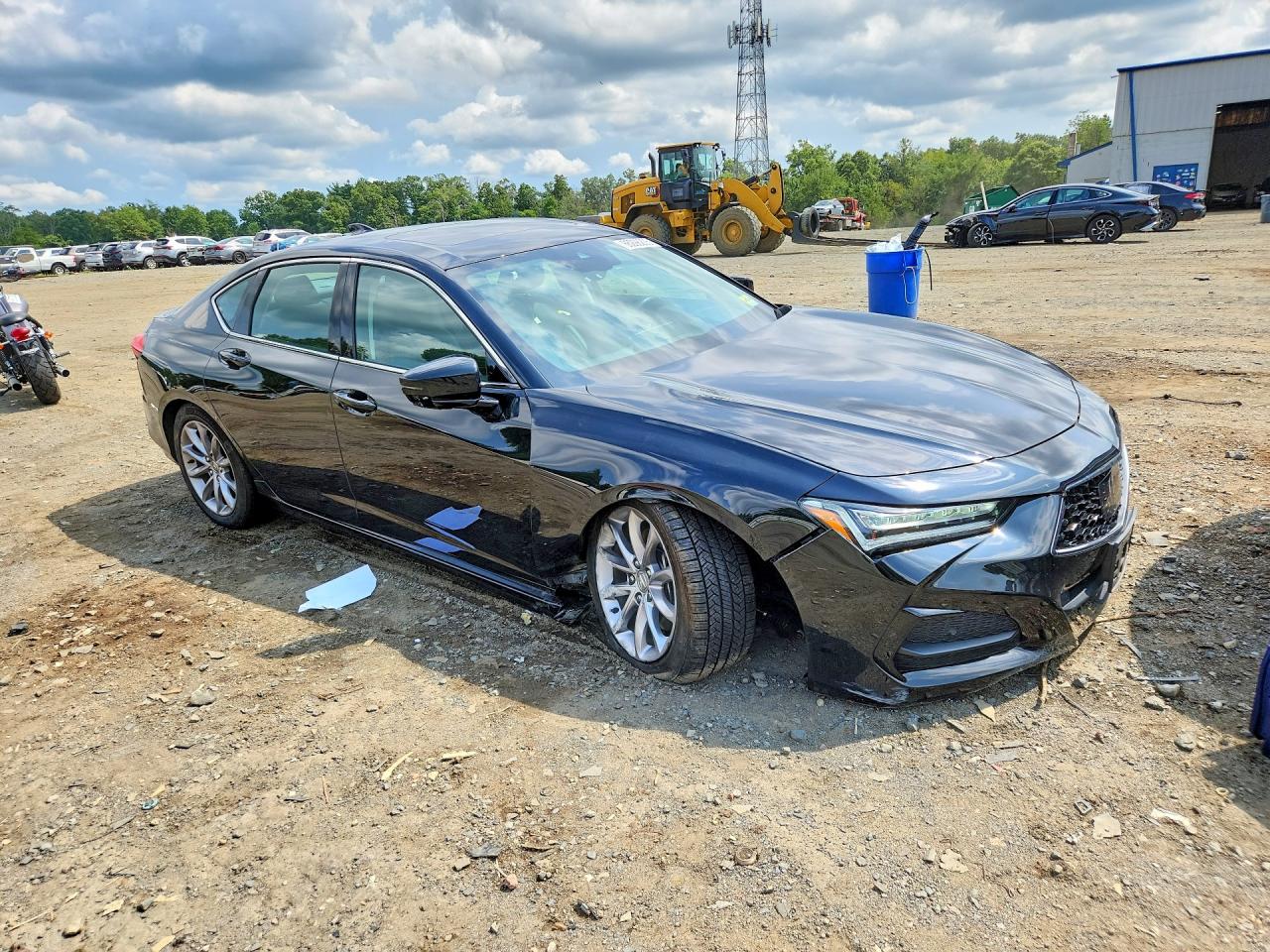2021 Acura Tlx Black vin: 19UUB6F32MA010742