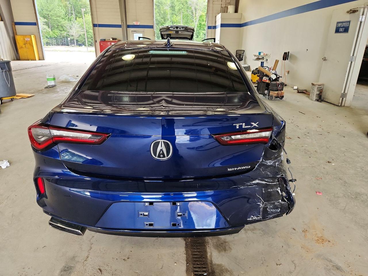 2021 Acura Tlx Blue vin: 19UUB6F35MA008287