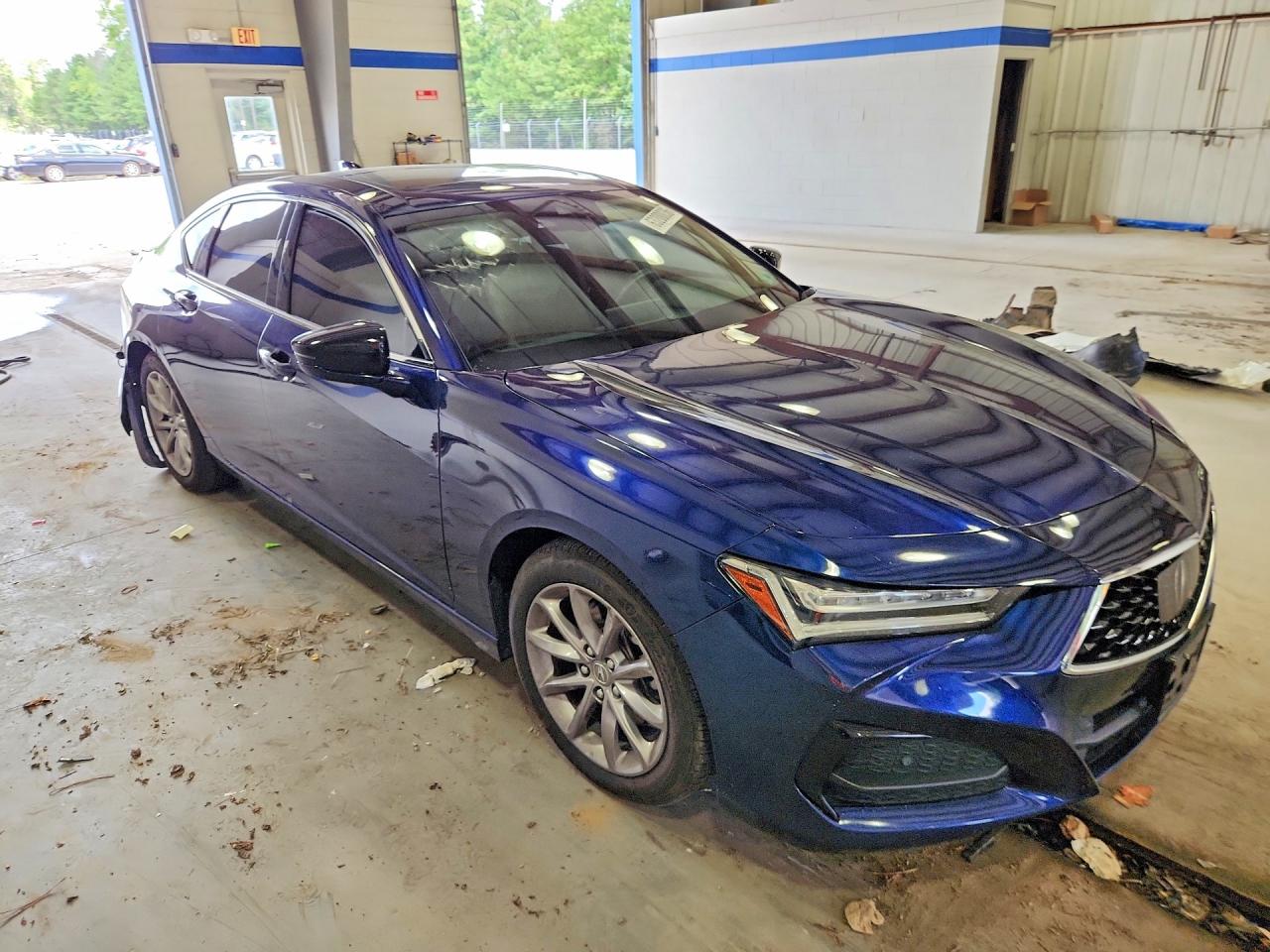 2021 Acura Tlx Blue vin: 19UUB6F35MA008287
