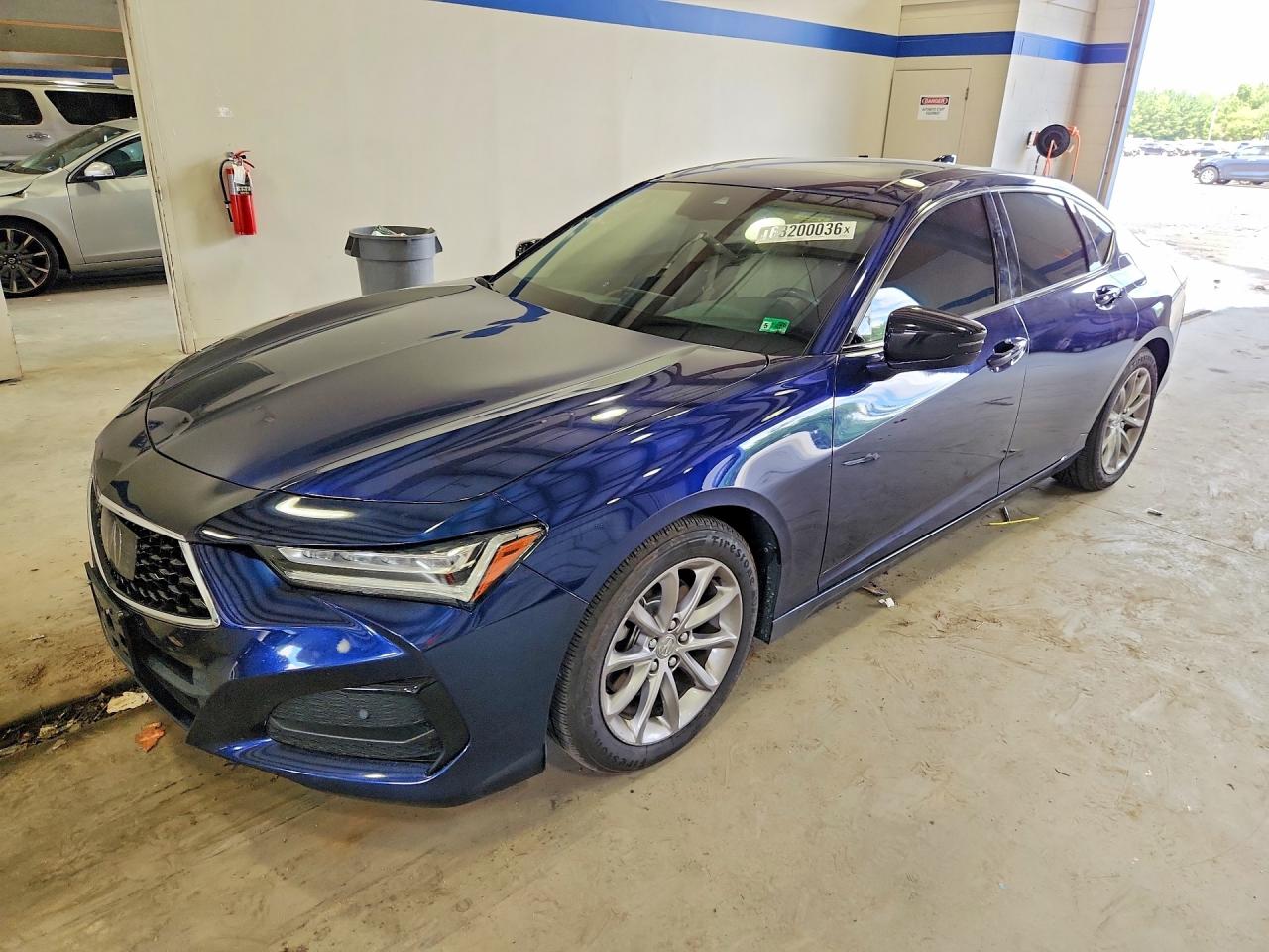 2021 Acura Tlx Blue vin: 19UUB6F35MA008287