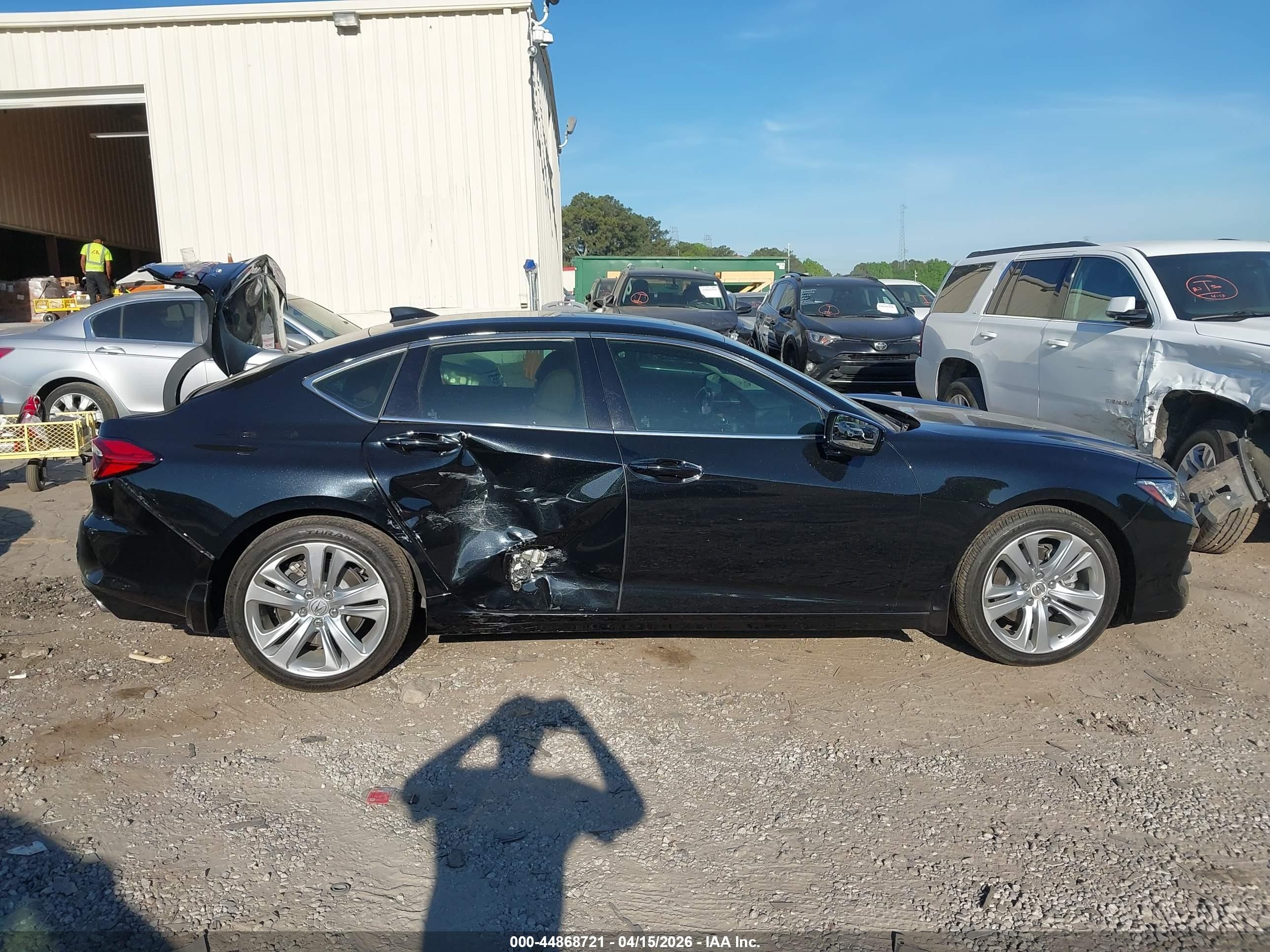 2021 Acura Tlx Technology Package Black vin: 19UUB6F41MA008196