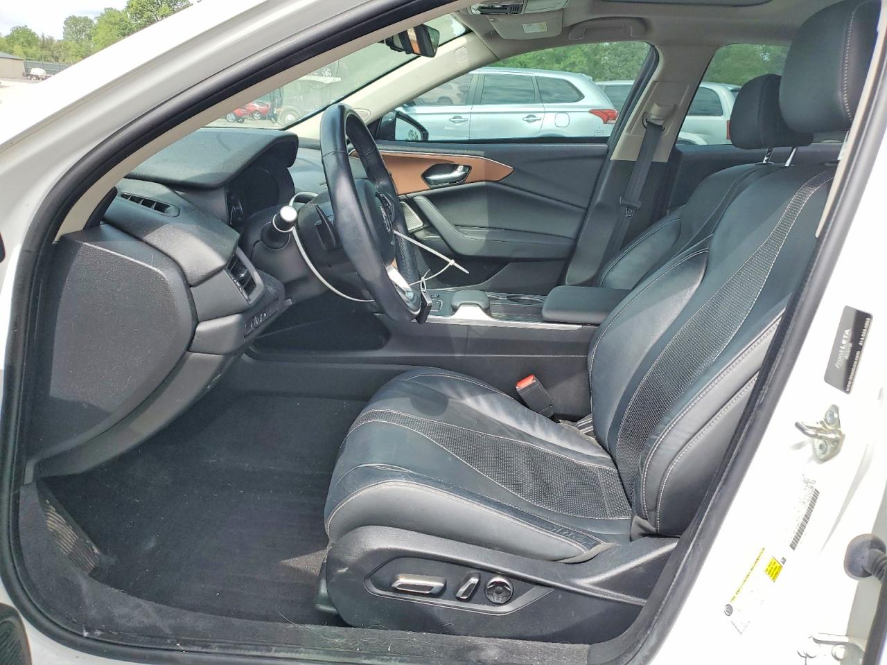 2021 Acura Tlx Technology White vin: 19UUB6F45MA002028