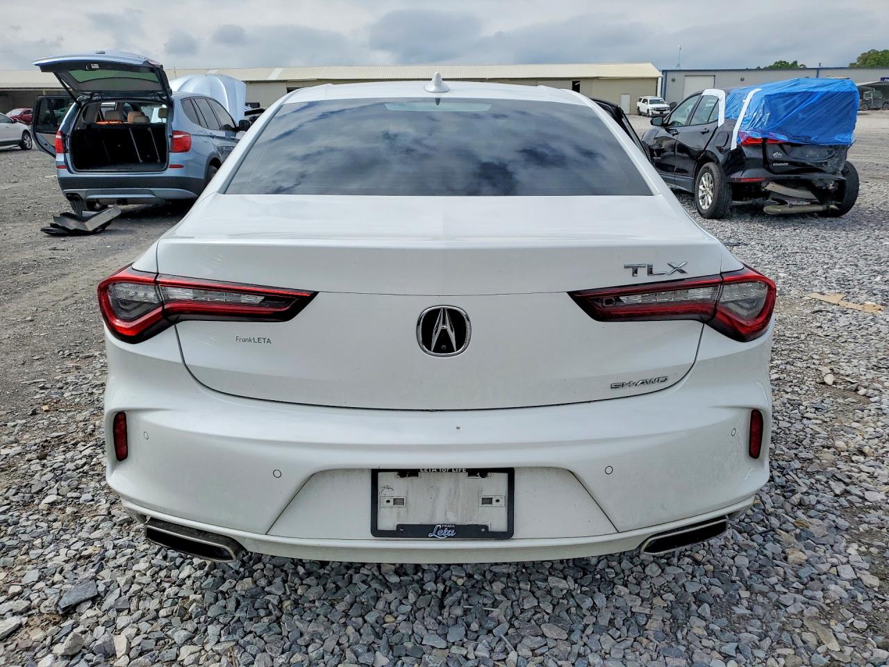 2021 Acura Tlx Technology White vin: 19UUB6F45MA002028