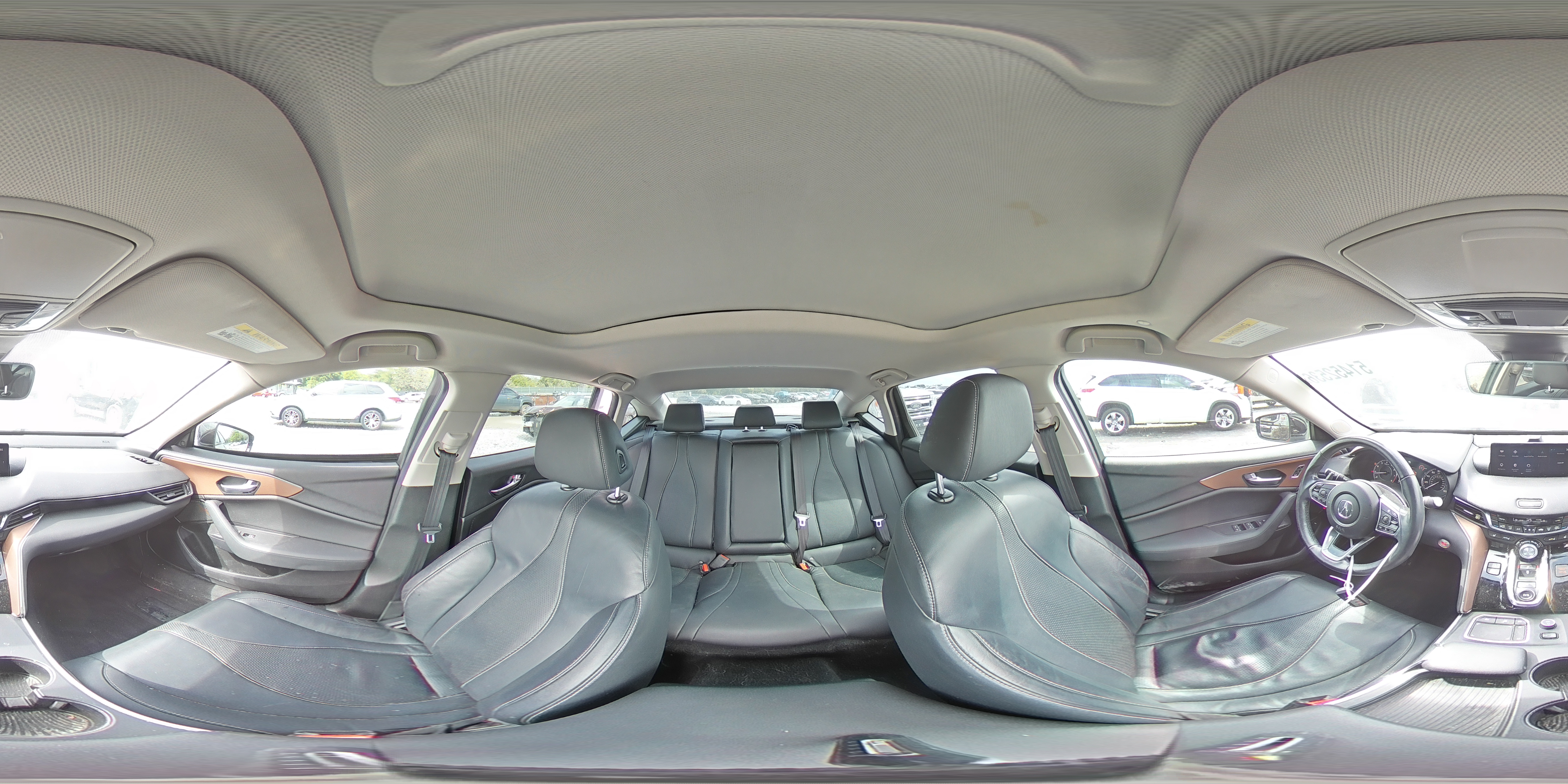 2021 Acura Tlx Technology White vin: 19UUB6F45MA002028