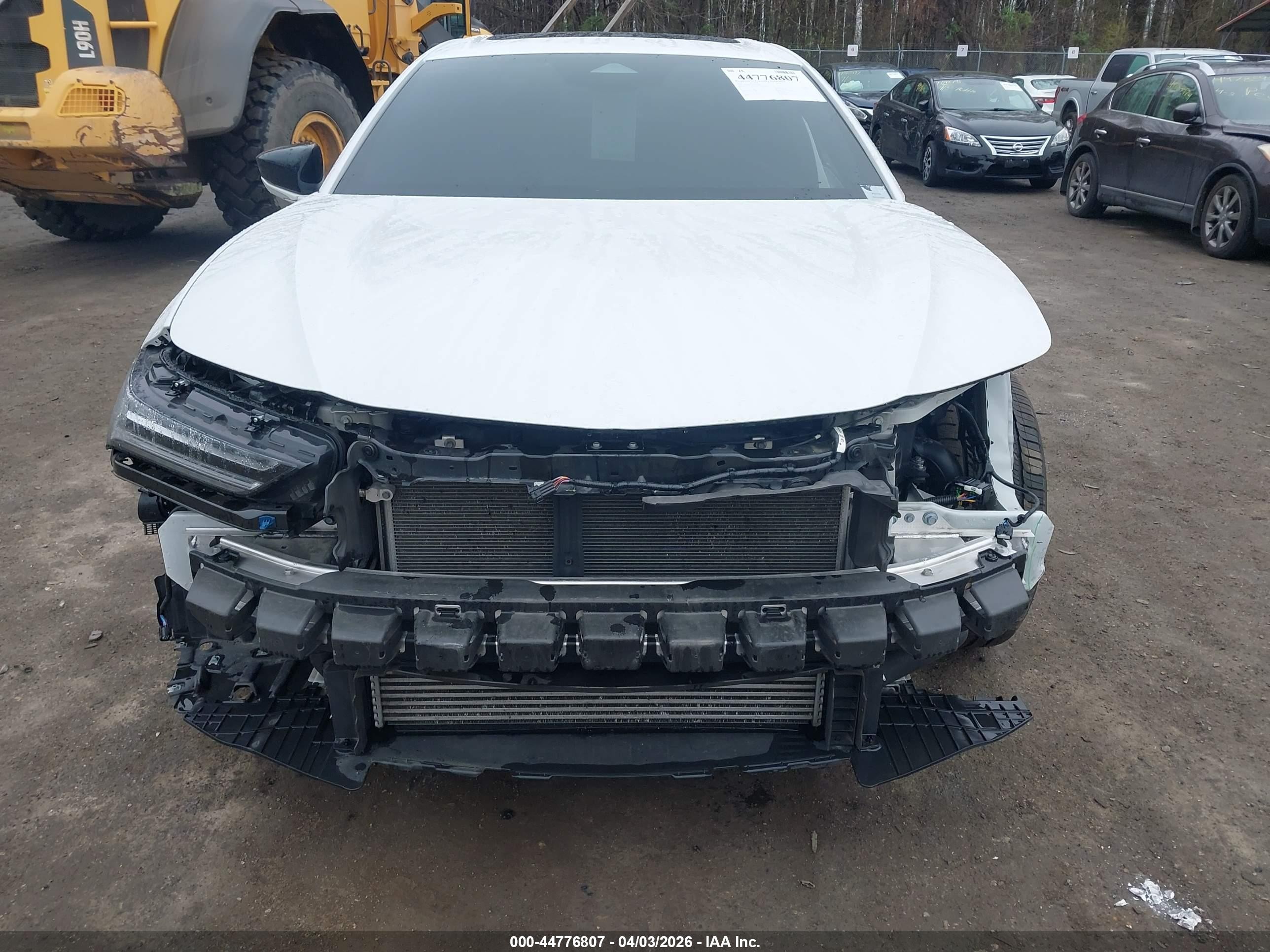 2024 Acura Tlx A-spec Package Белый vin: 19UUB6F50RA001921