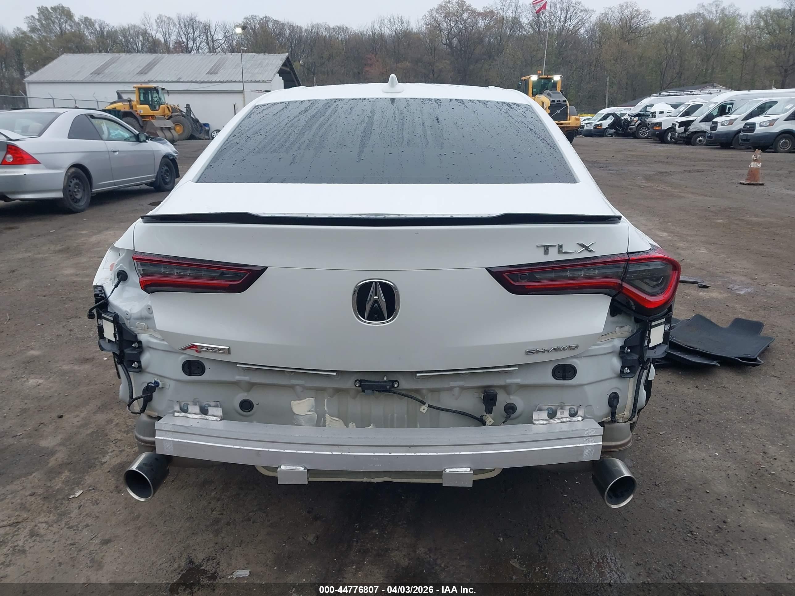 2024 Acura Tlx A-spec Package Белый vin: 19UUB6F50RA001921