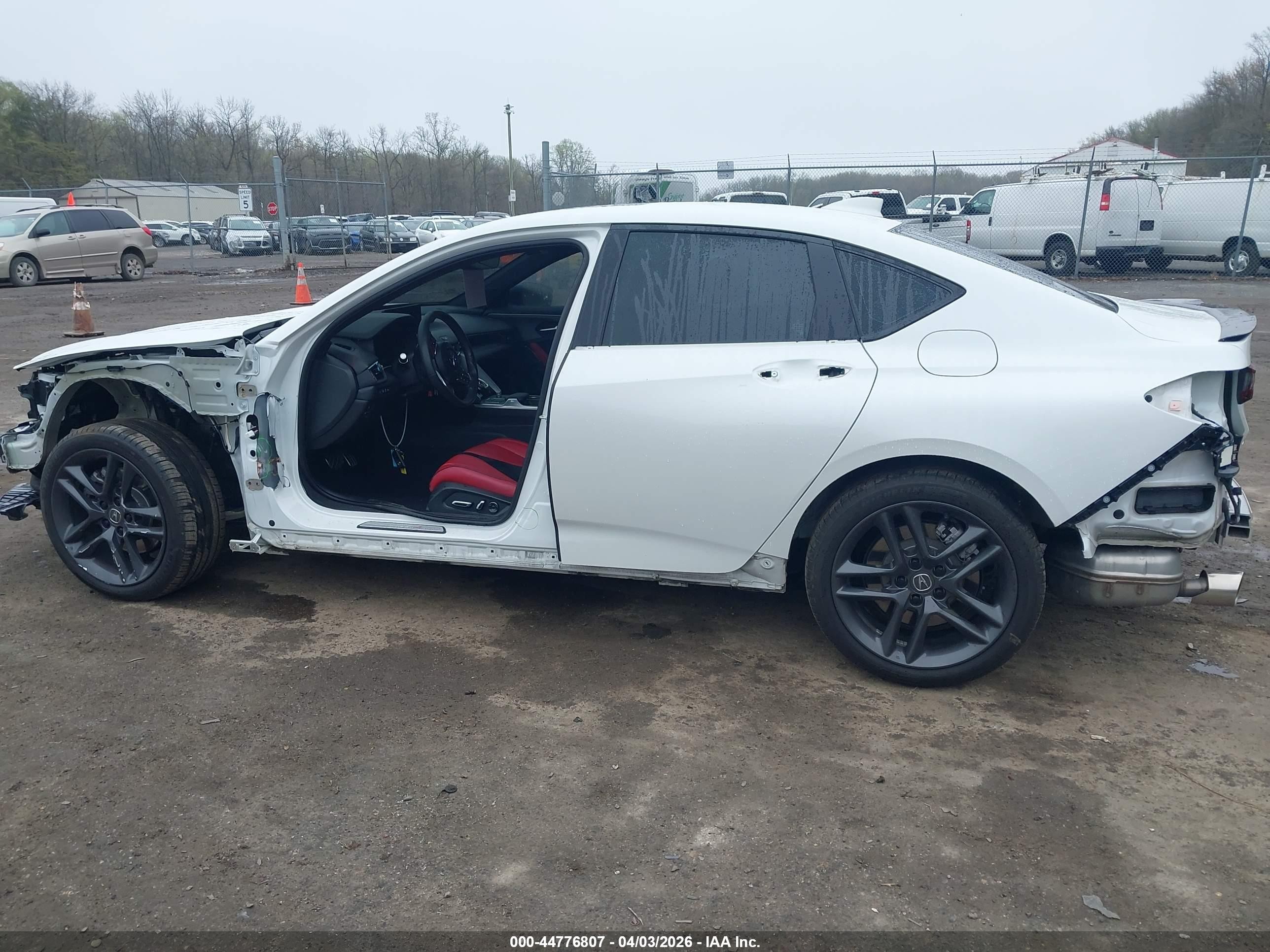 2024 Acura Tlx A-spec Package Белый vin: 19UUB6F50RA001921