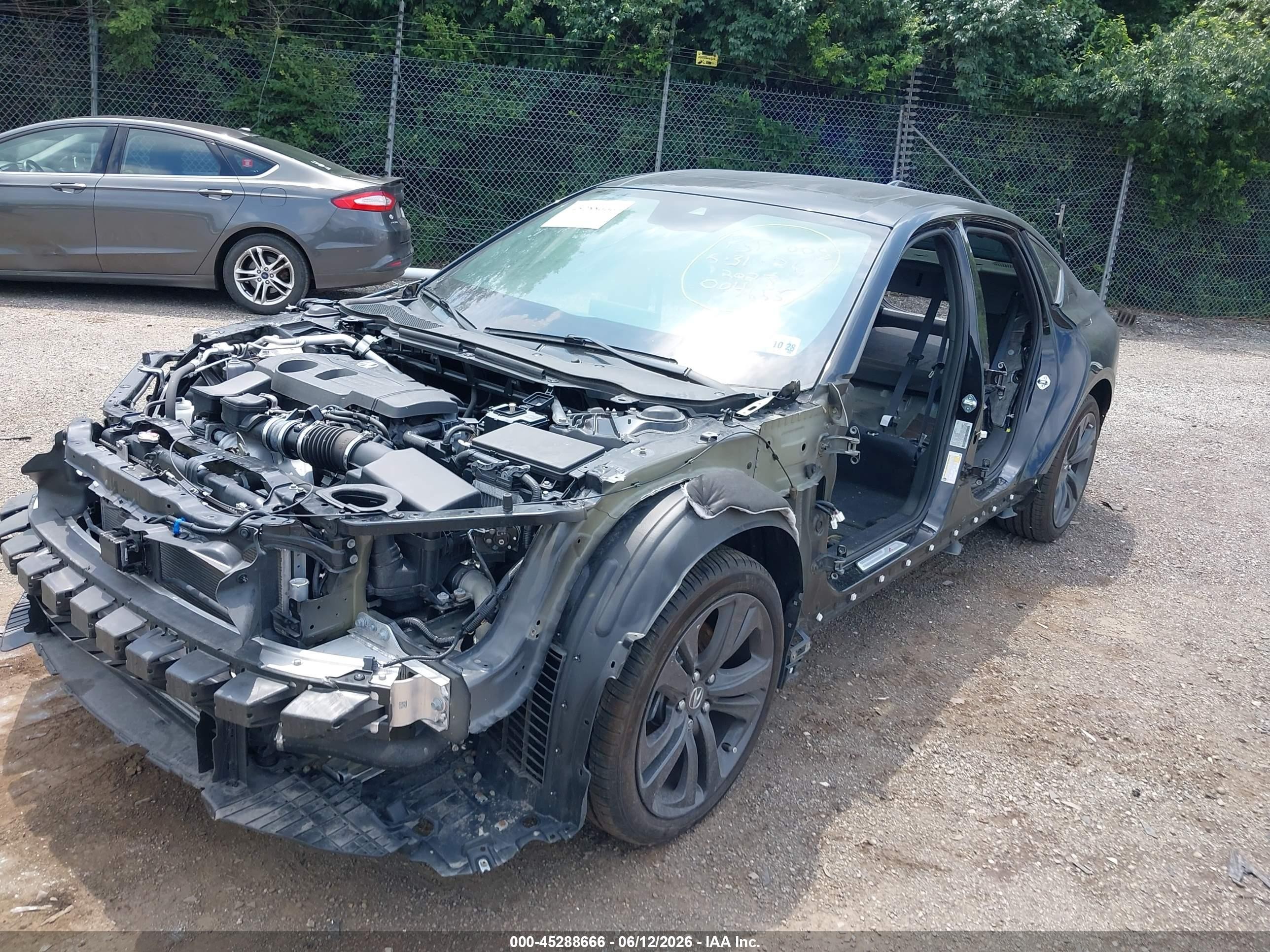 2023 Acura Tlx A-spec Package Black vin: 19UUB6F52PA004655