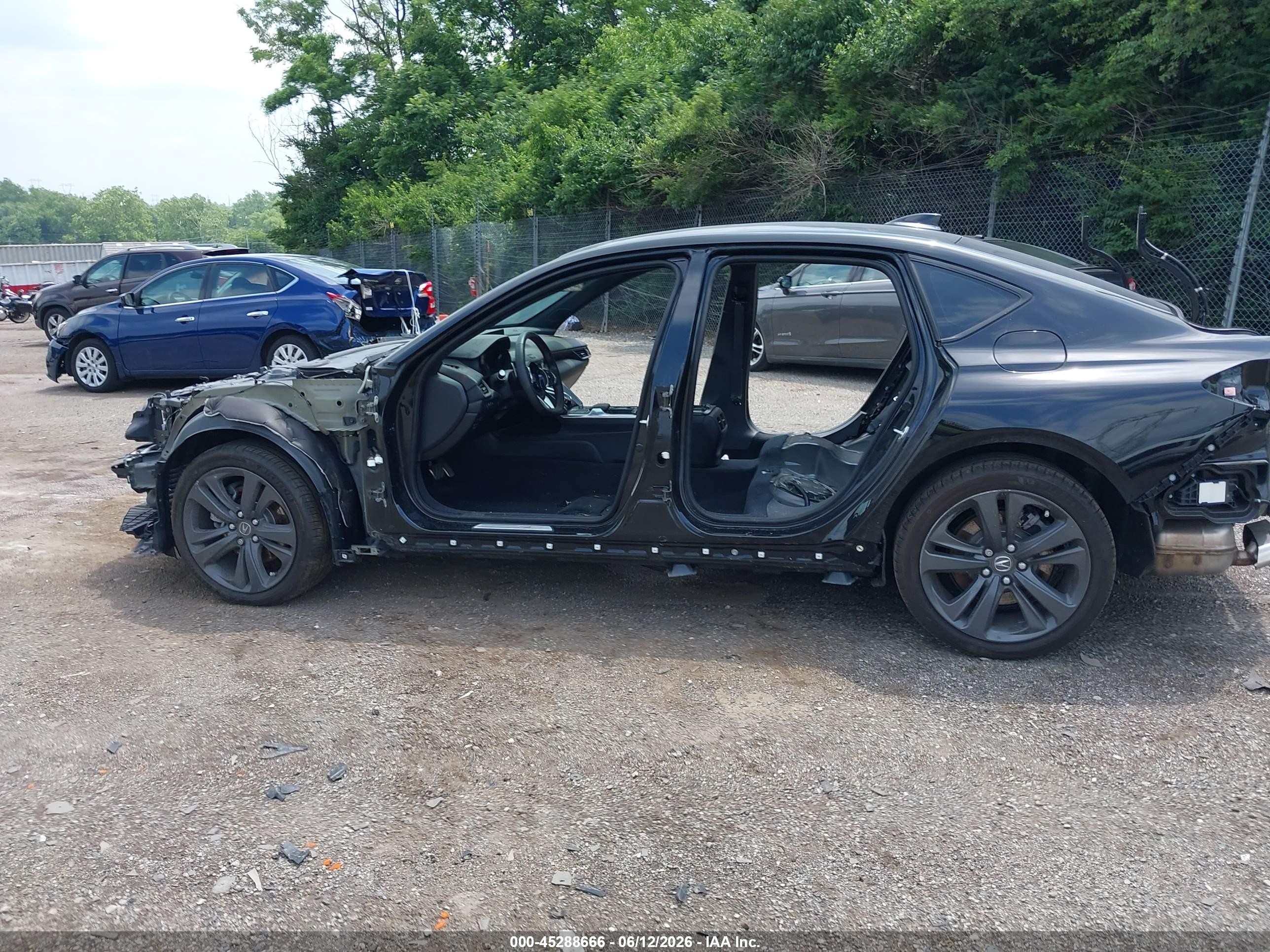 2023 Acura Tlx A-spec Package Black vin: 19UUB6F52PA004655