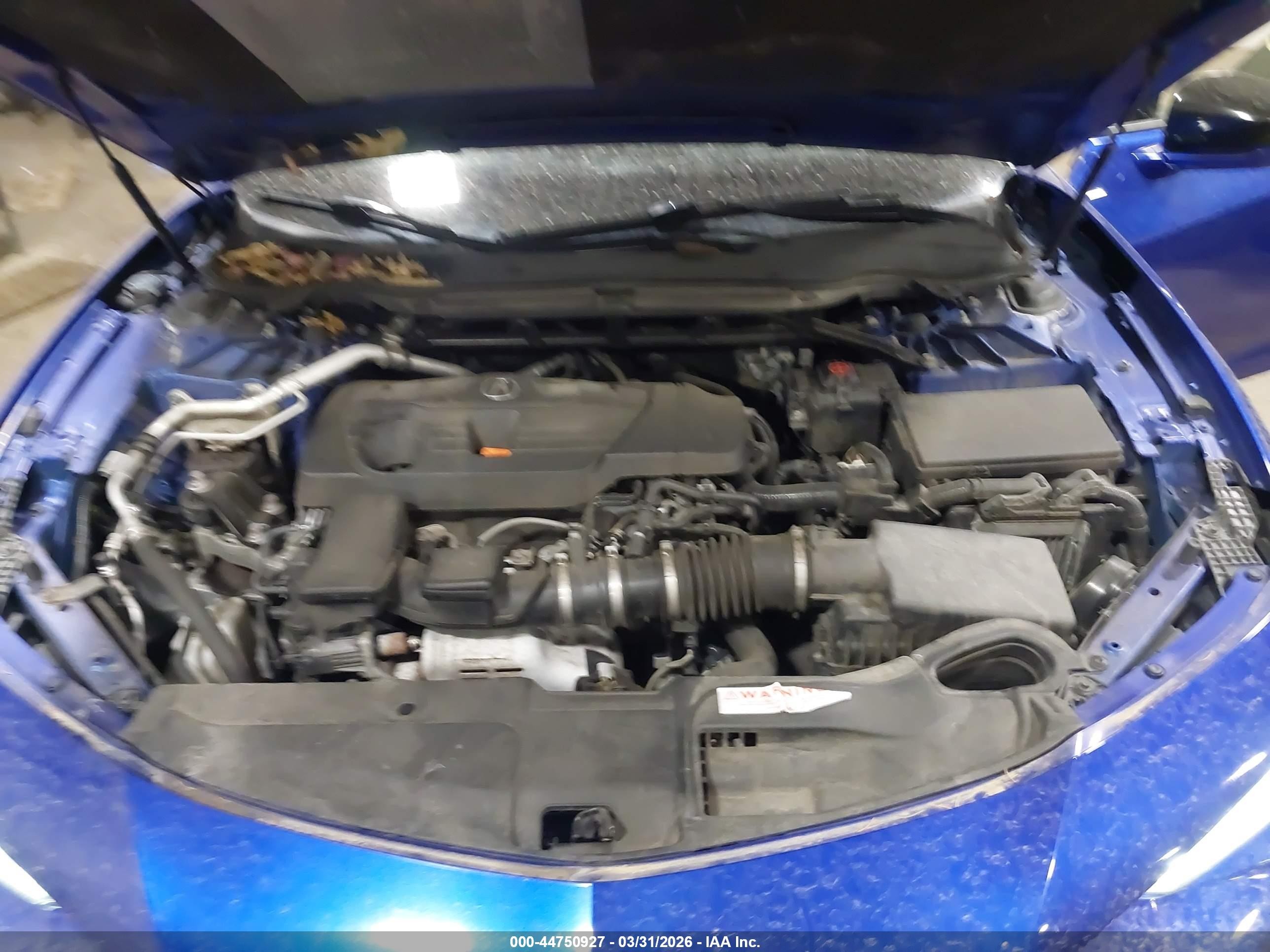 2021 Acura Tlx A-spec Package Blue vin: 19UUB6F55MA009912