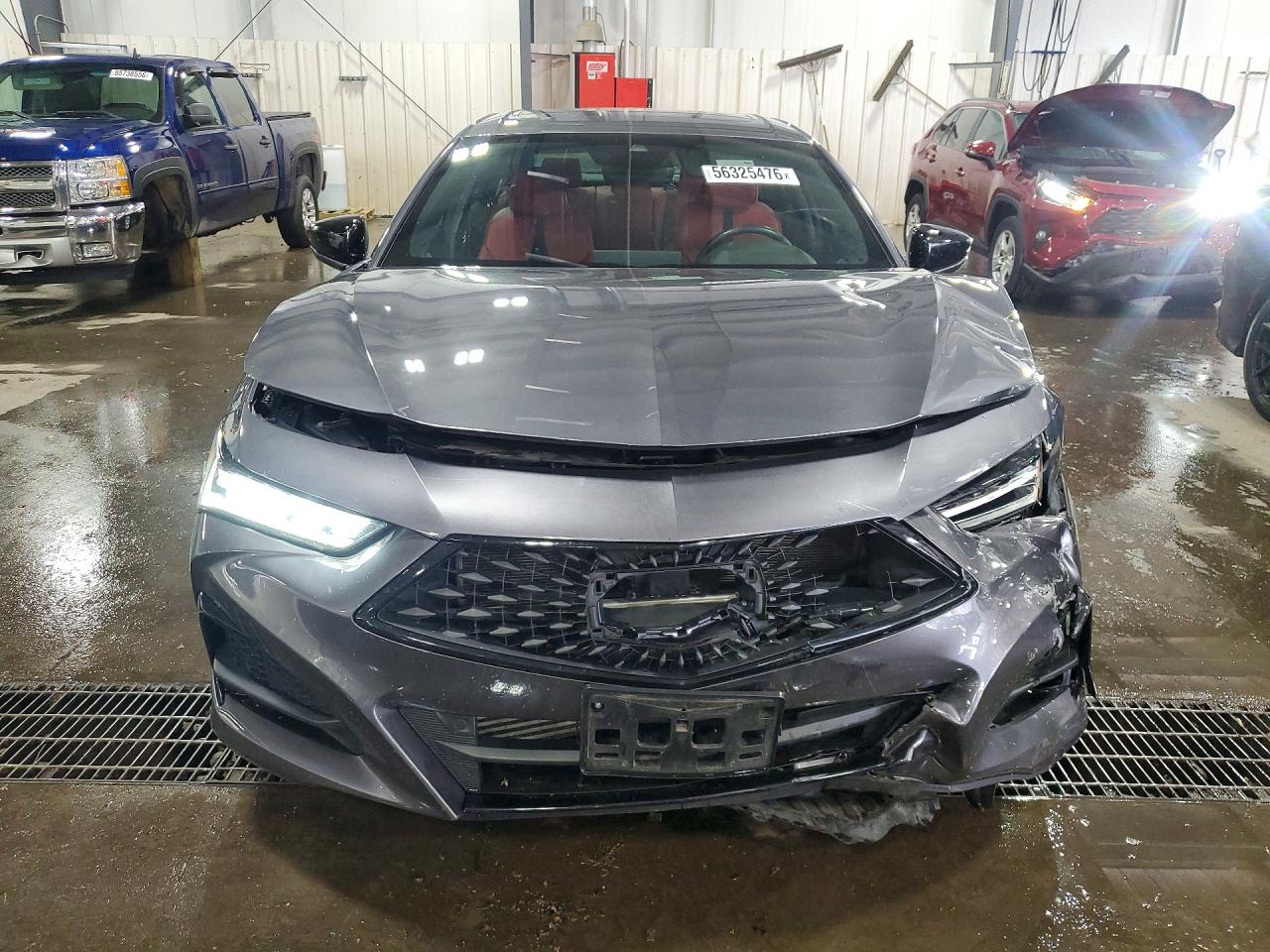 2023 Acura Tlx A-spec Gray vin: 19UUB6F55PA001703