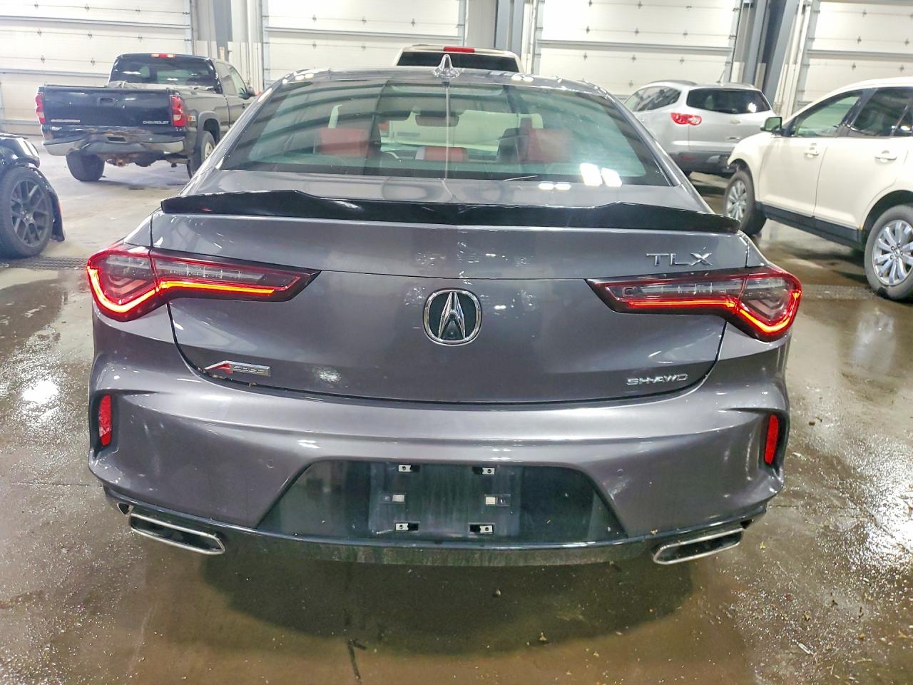 2023 Acura Tlx A-spec Gray vin: 19UUB6F55PA001703