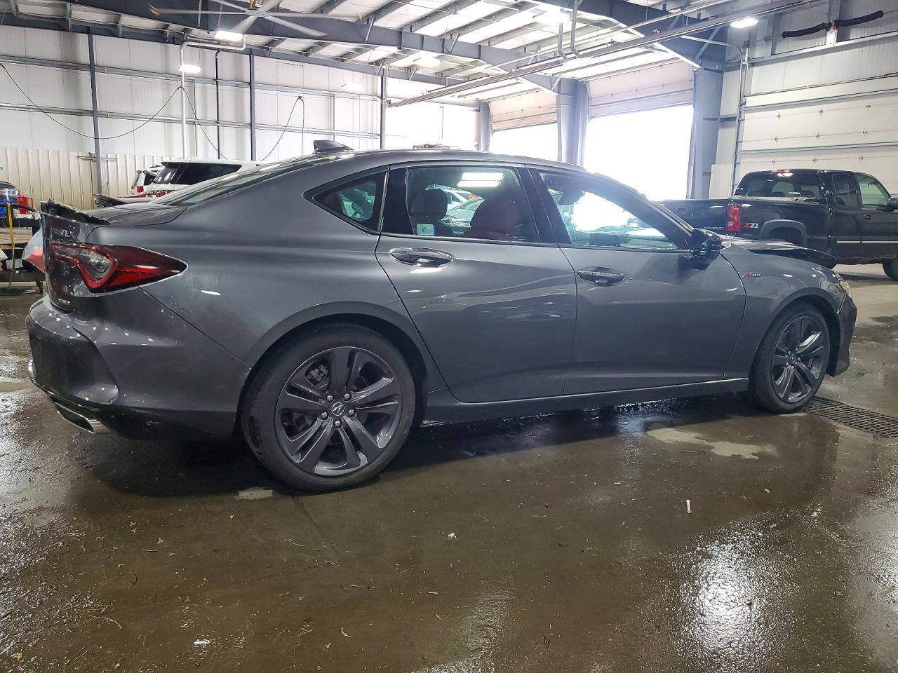 2023 Acura Tlx A-spec Gray vin: 19UUB6F55PA001703