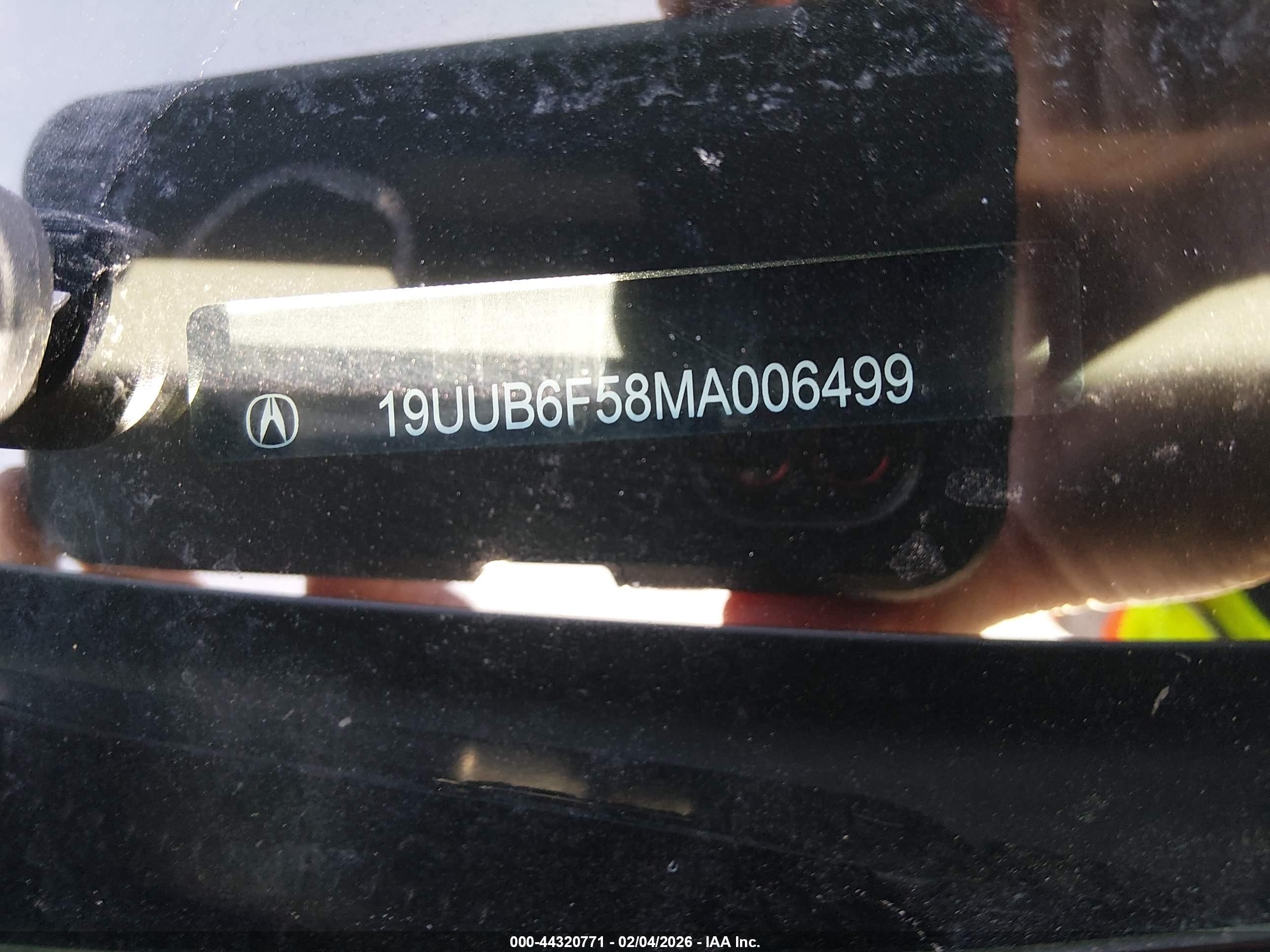2021 Acura Tlx A-spec Package Серый vin: 19UUB6F58MA006499