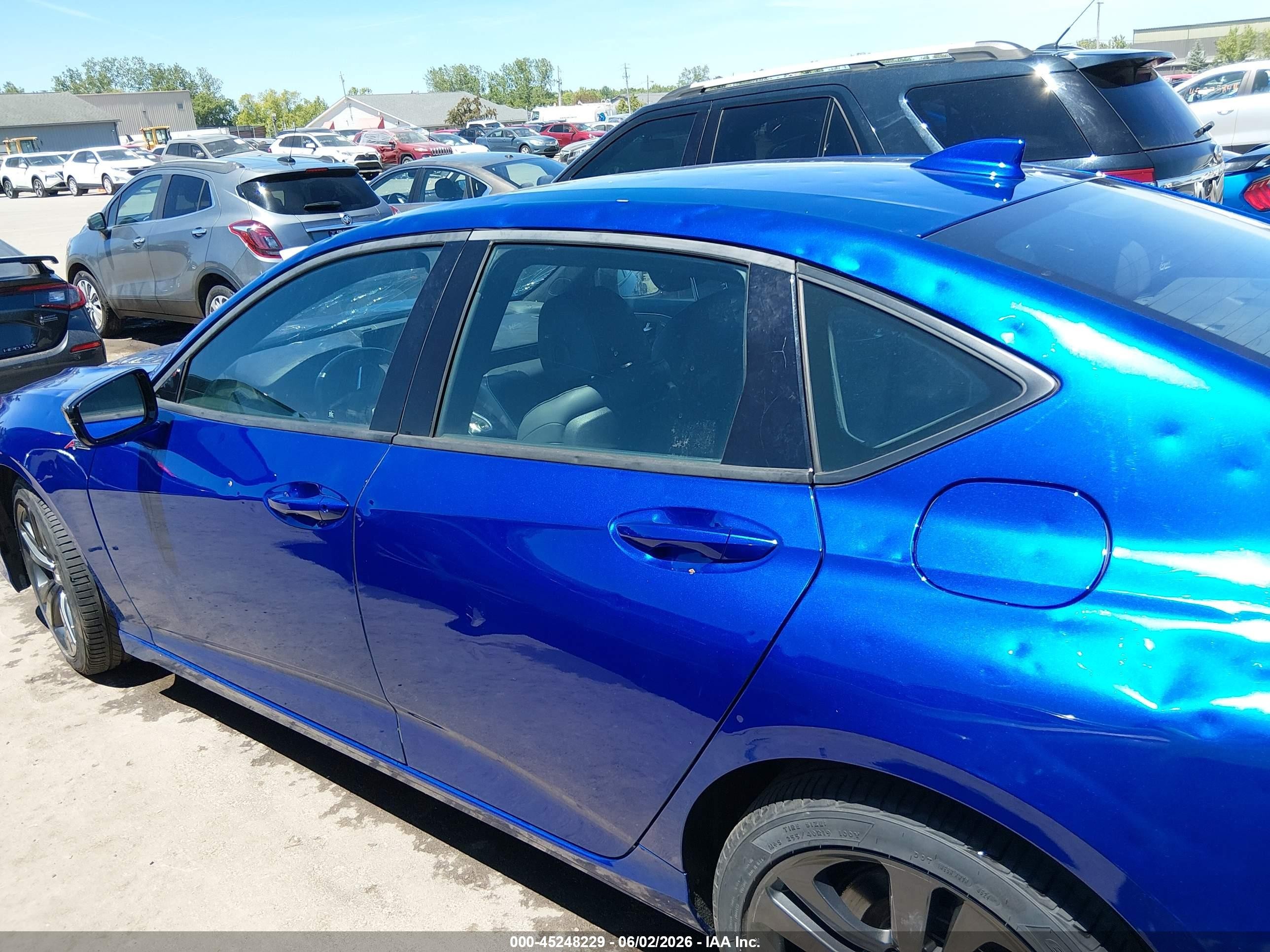 2021 Acura Tlx A-spec Package Blue vin: 19UUB6F59MA006849
