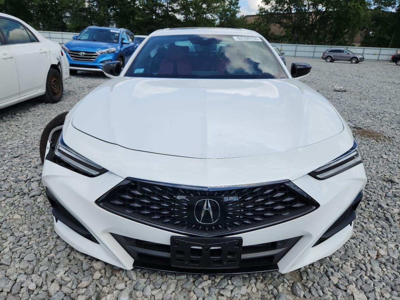2022 Acura Tlx Tech A Белый vin: 19UUB6F5XNA002357