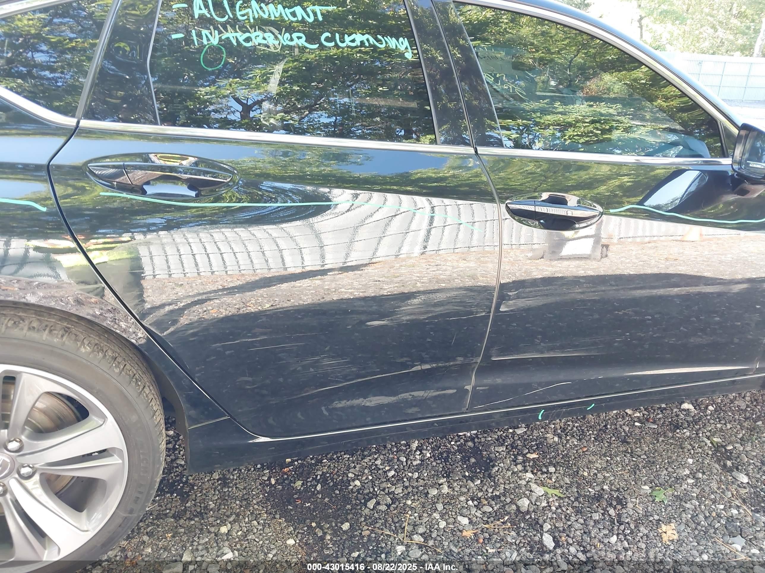 2021 Acura Tlx Advance Package Черный vin: 19UUB6F66MA010964