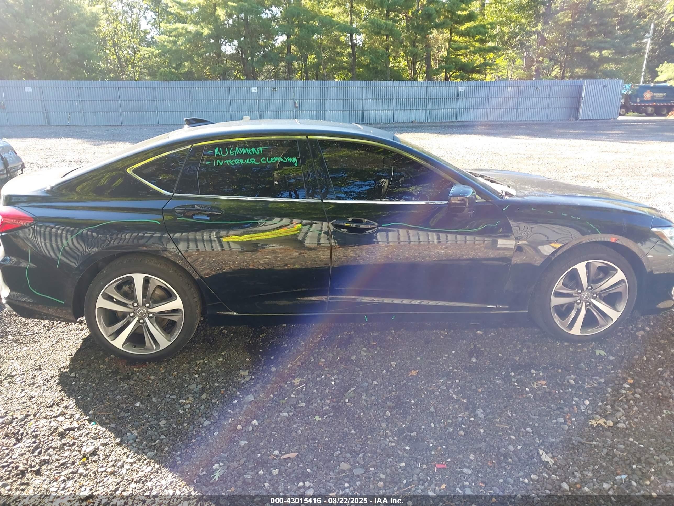 2021 Acura Tlx Advance Package Черный vin: 19UUB6F66MA010964