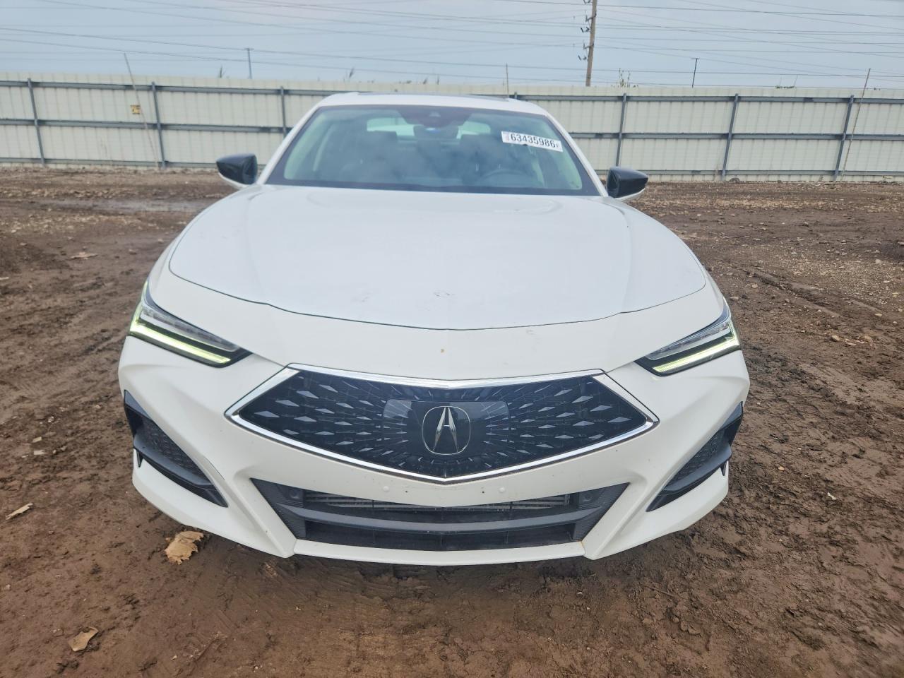 2023 Acura Tlx Advance Белый vin: 19UUB6F67PA003364