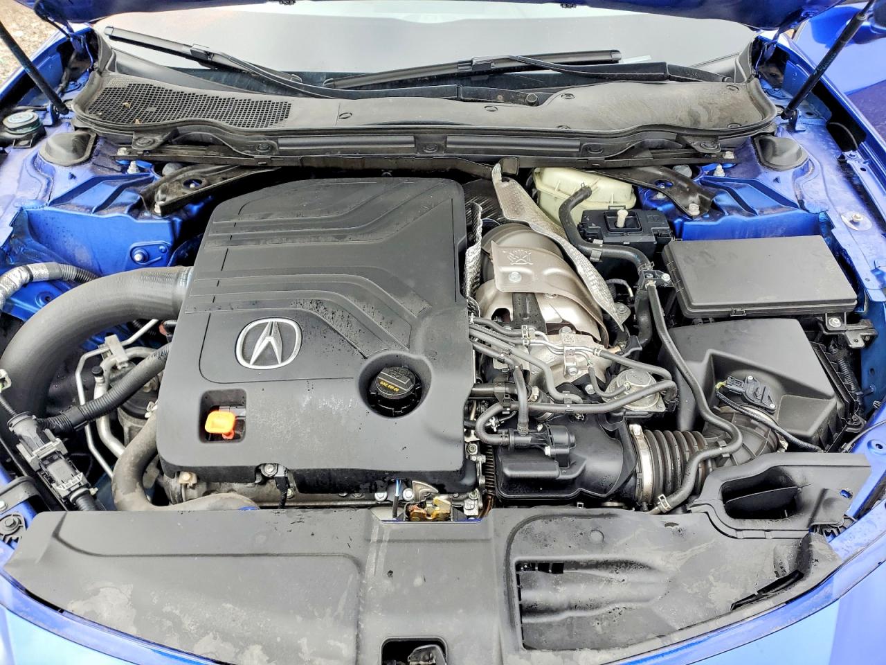 2021 Acura Tlx Type S Синий vin: 19UUB7F08MA001894