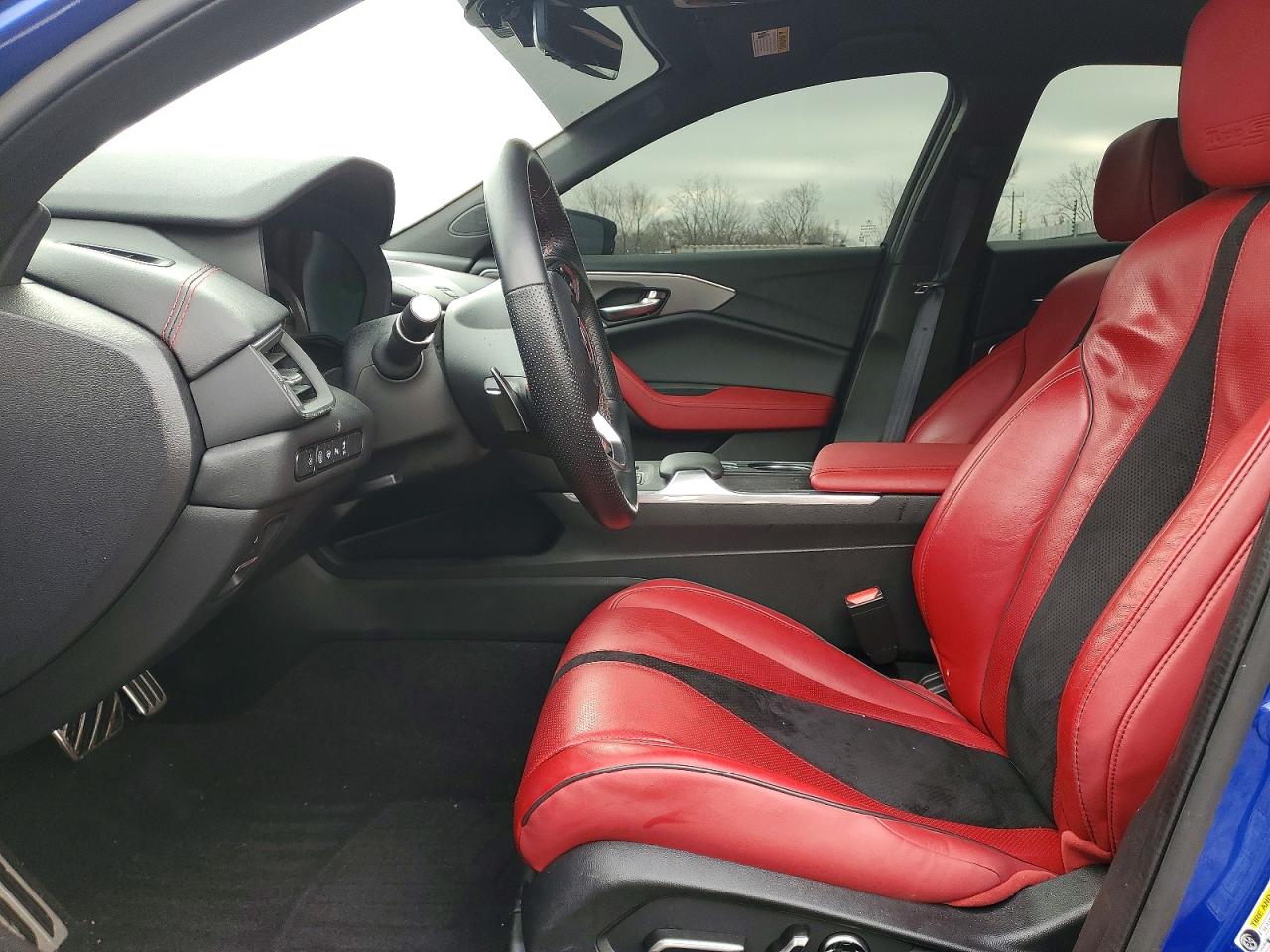 2021 Acura Tlx Type S Синий vin: 19UUB7F08MA001894