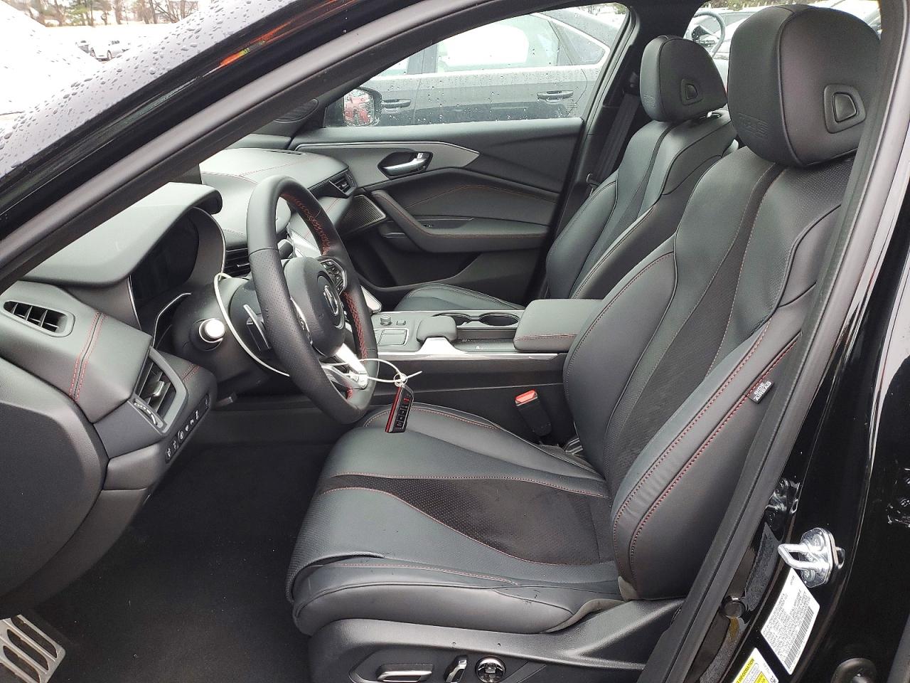 2025 Acura Tlx Type S Черный vin: 19UUB7F08SA001231
