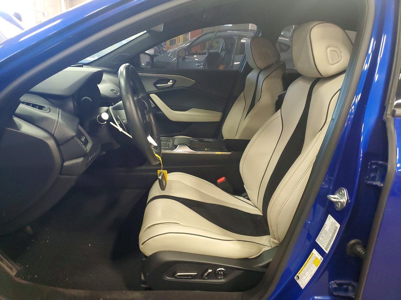 2022 Acura Tlx Type S Синий vin: 19UUB7F90NA002084