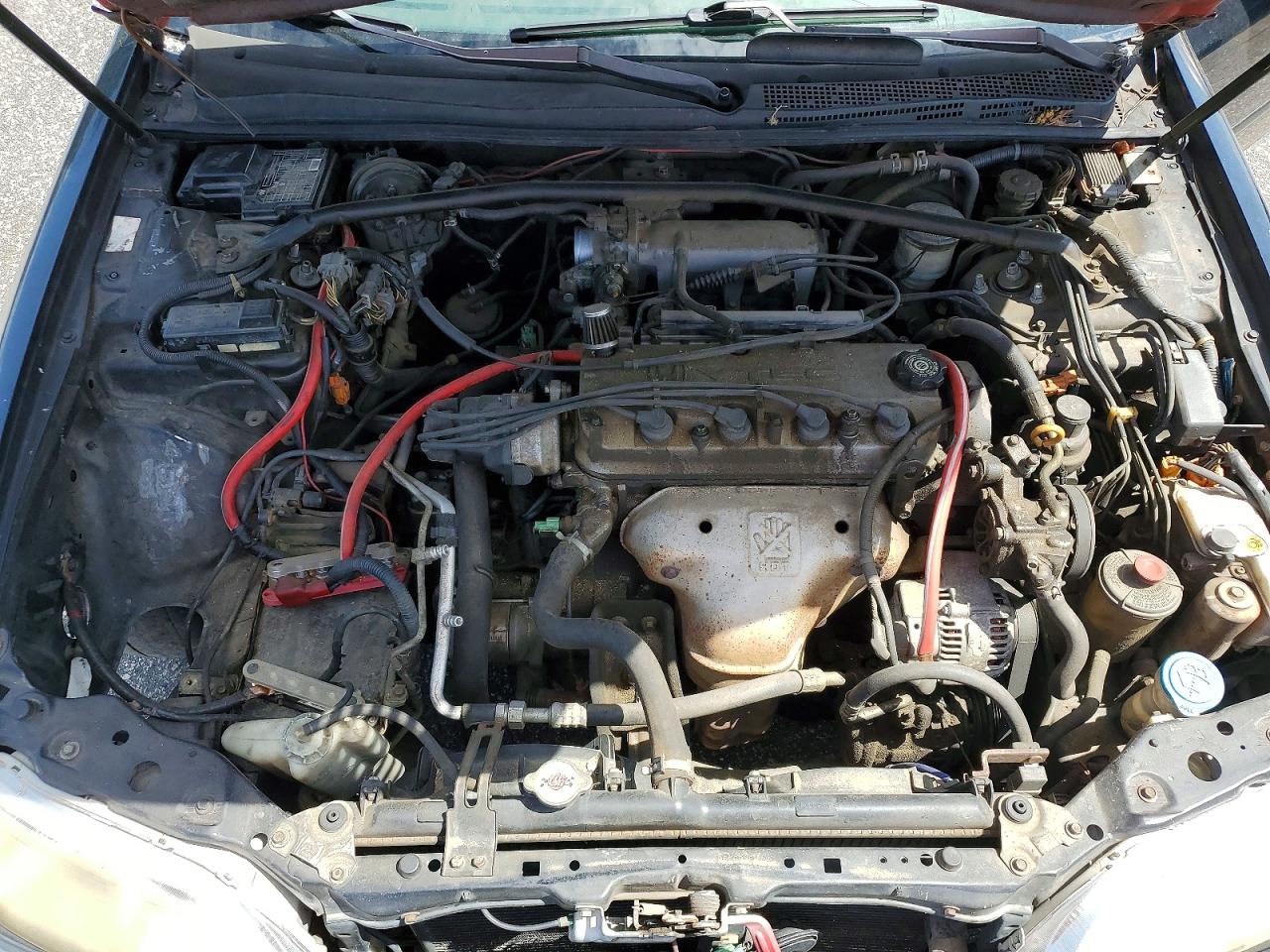 1997 Acura 2.2cl Black vin: 19UYA1154VL012546