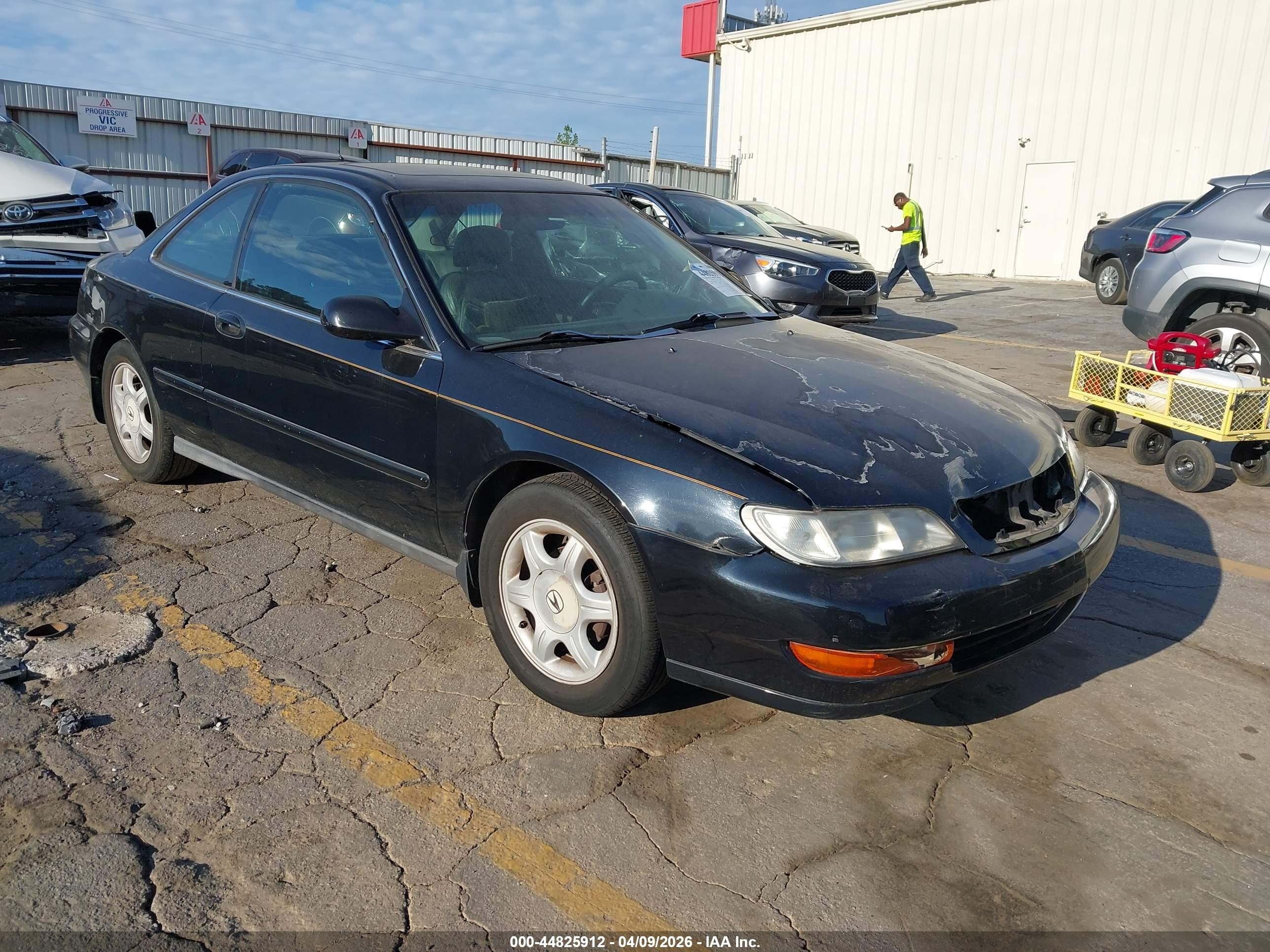 1997 Acura Cl 2.2 Black vin: 19UYA1250VL021193
