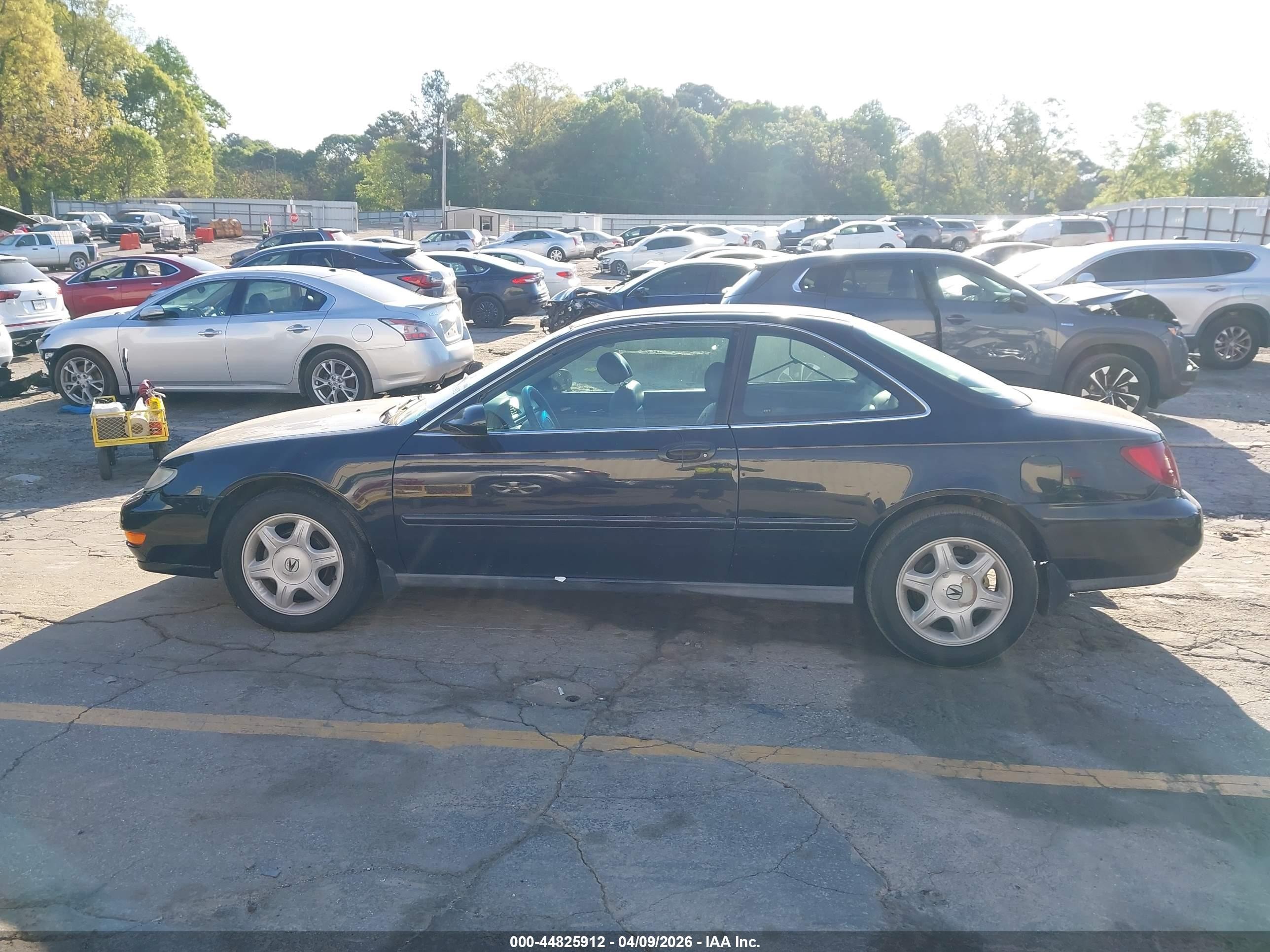 1997 Acura Cl 2.2 Black vin: 19UYA1250VL021193