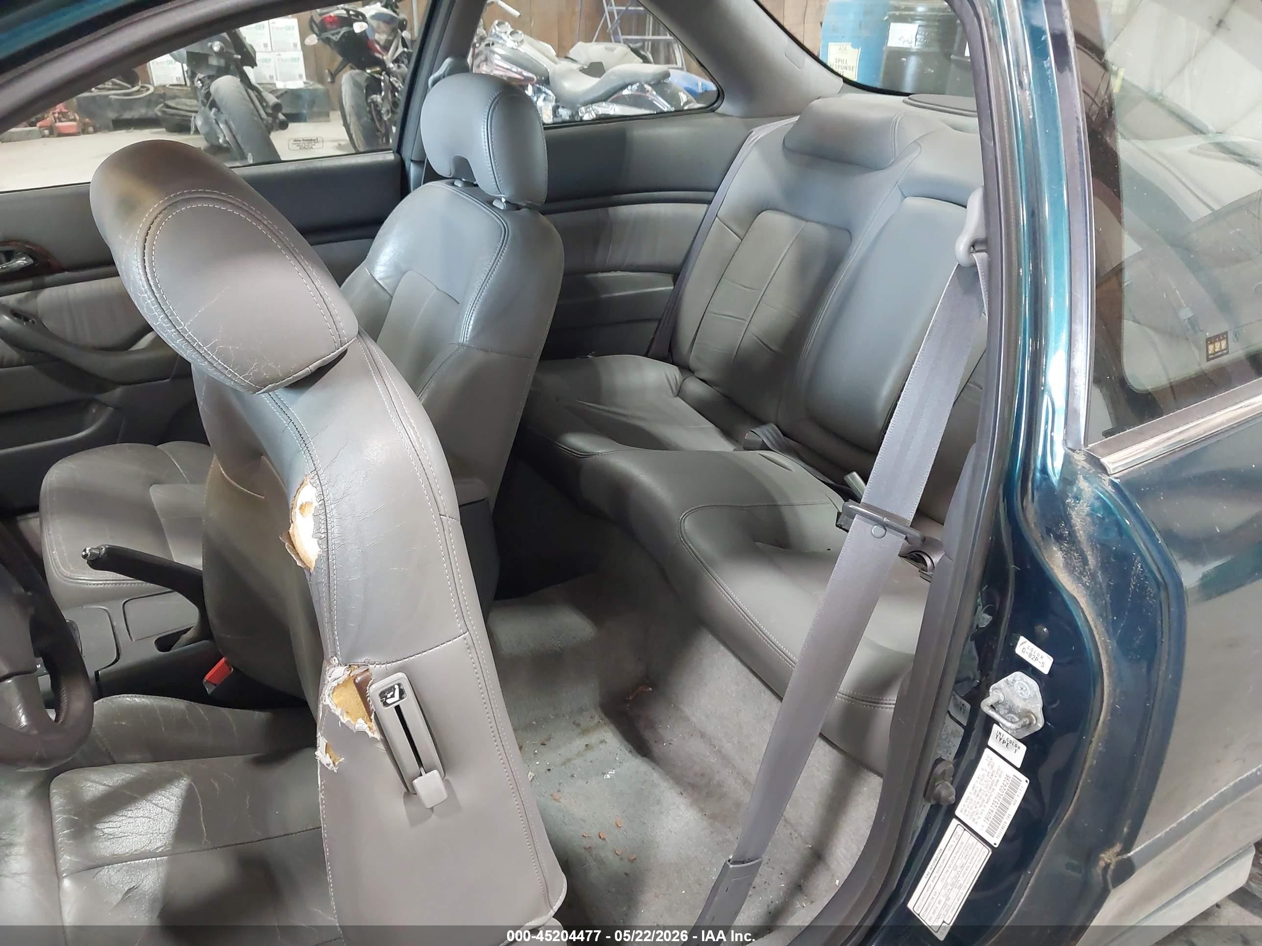 1997 Acura Cl 2.2 Зеленый vin: 19UYA1253VL024296