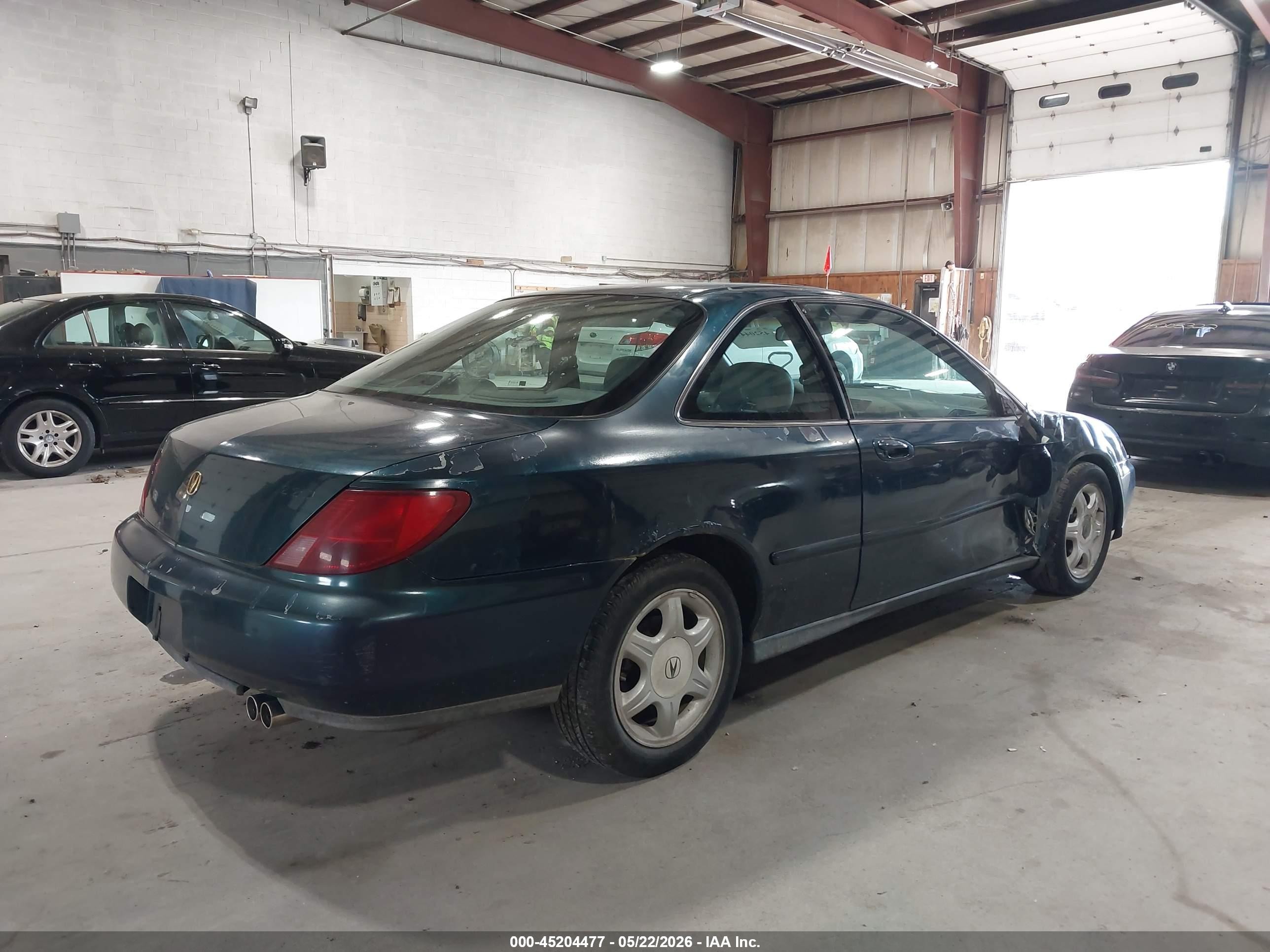 1997 Acura Cl 2.2 Зеленый vin: 19UYA1253VL024296