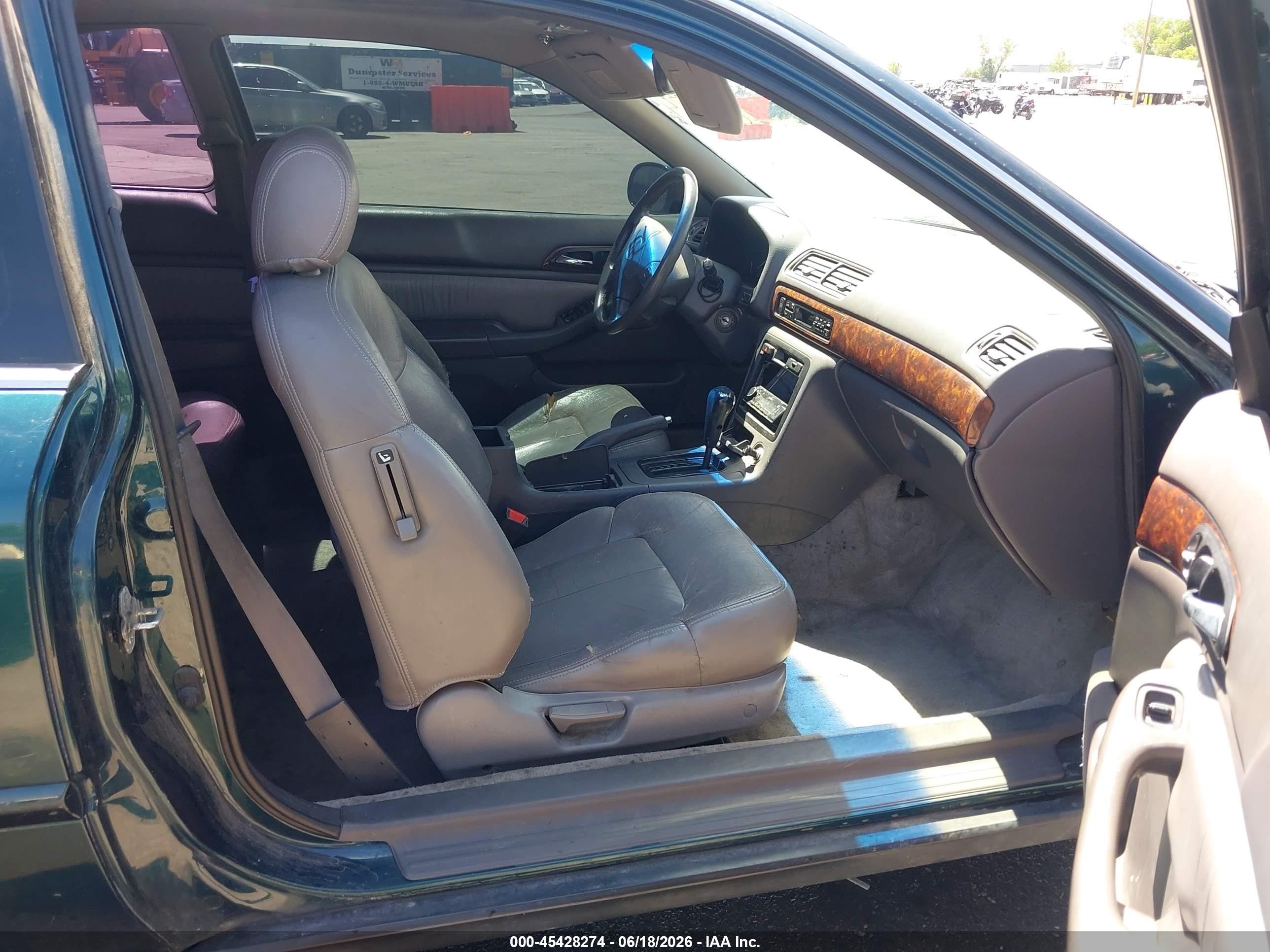 1997 Acura Cl 2.2 Green vin: 19UYA125XVL016423