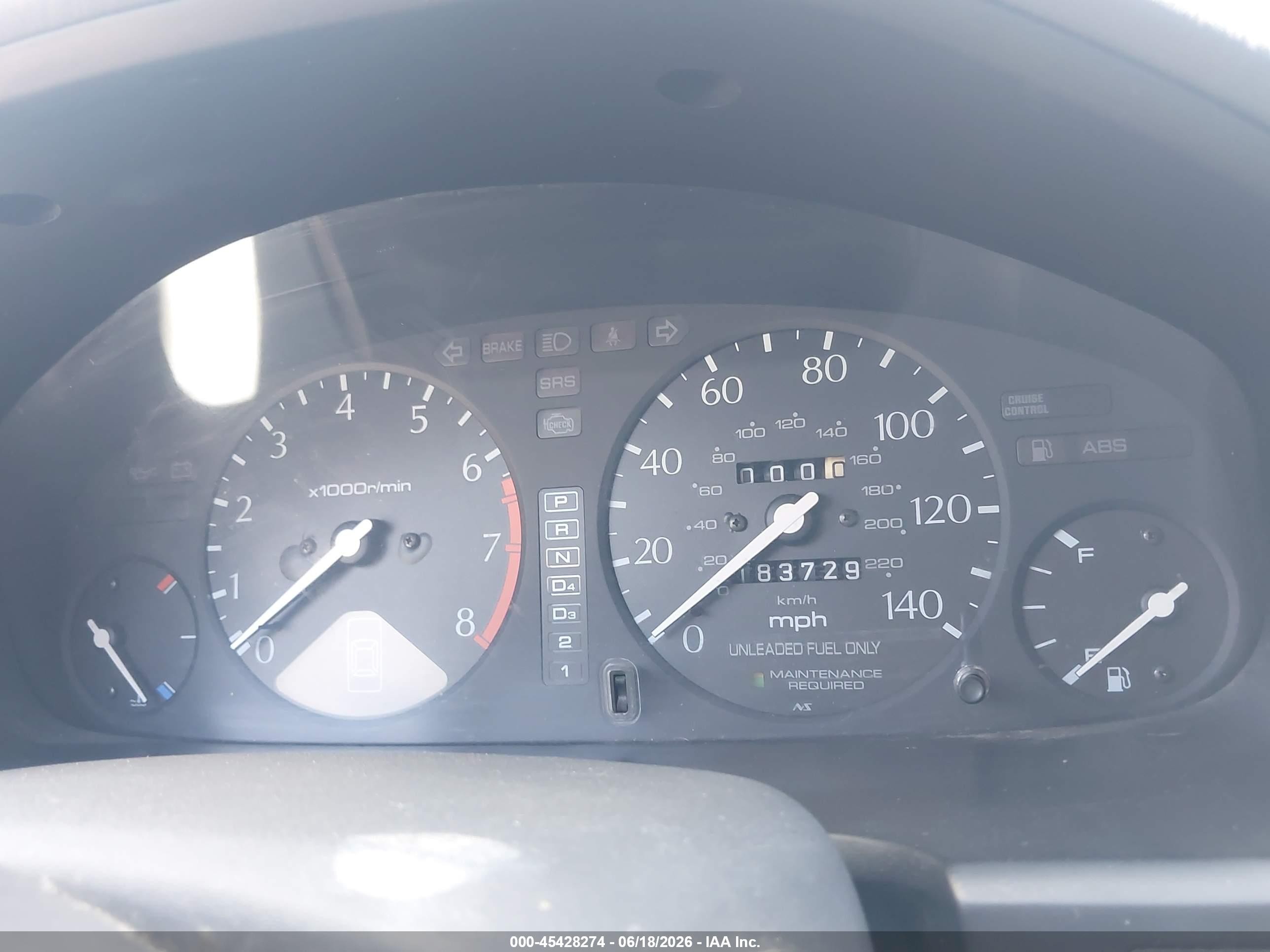 1997 Acura Cl 2.2 Green vin: 19UYA125XVL016423