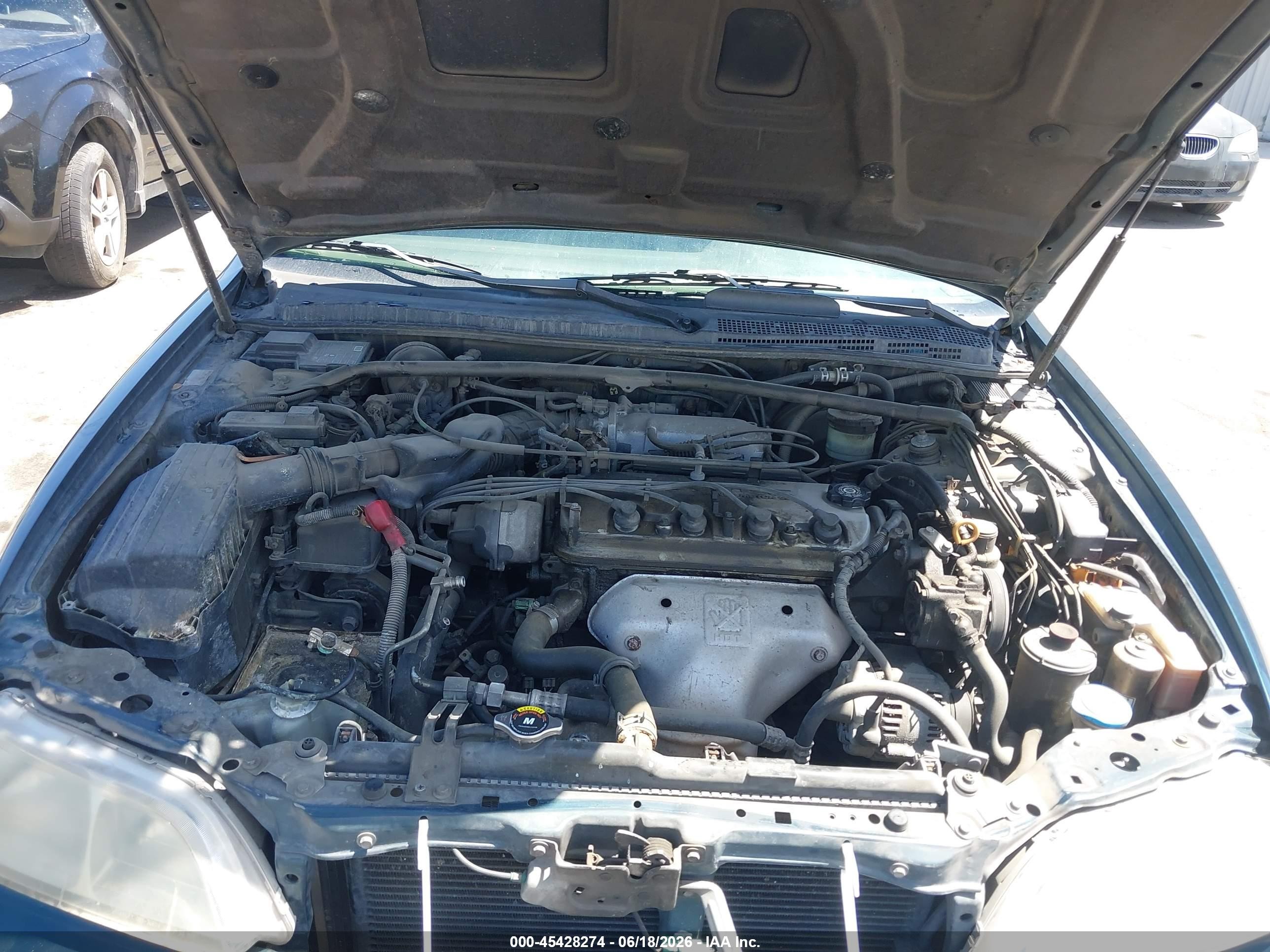 1997 Acura Cl 2.2 Green vin: 19UYA125XVL016423
