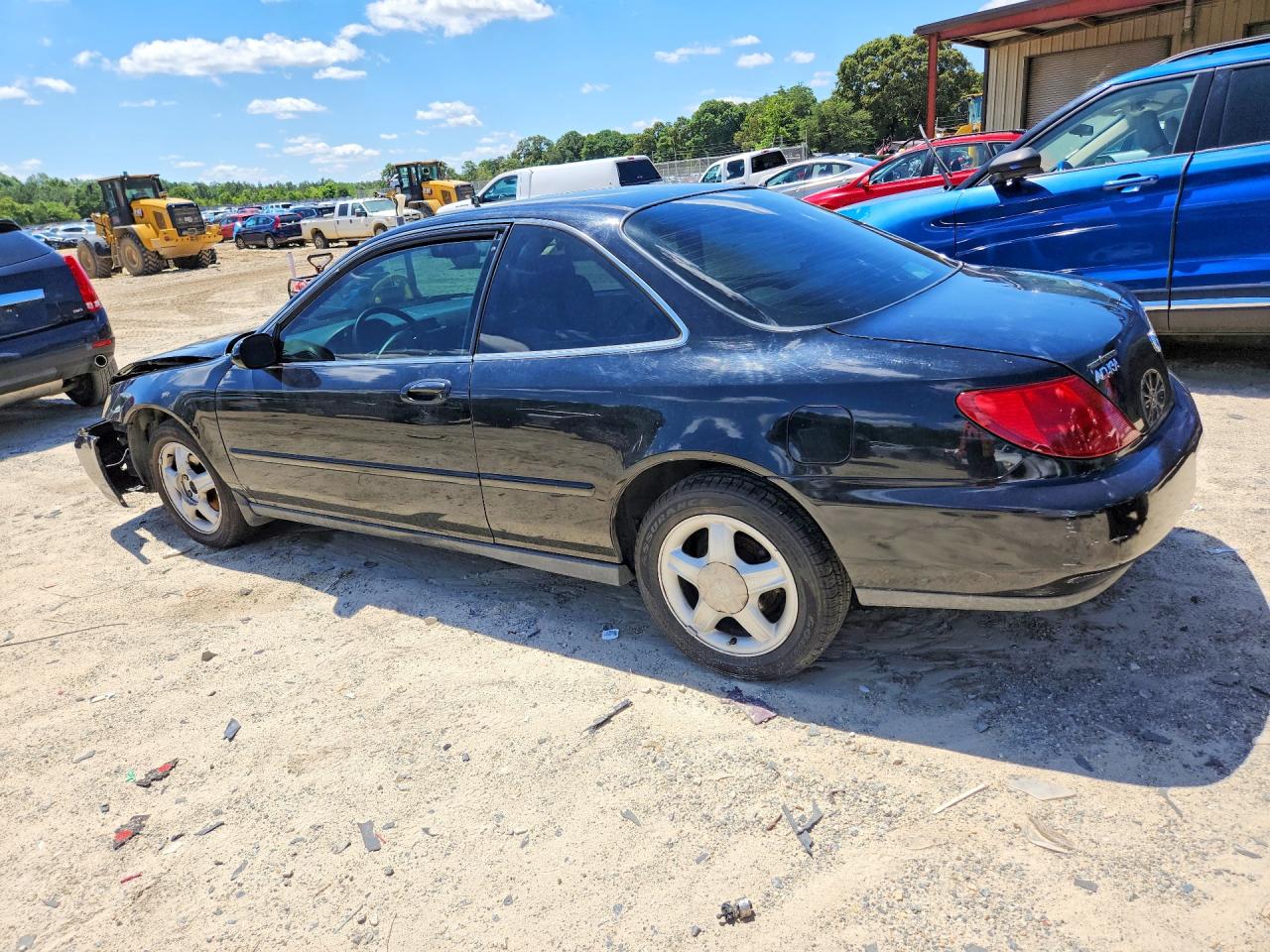 1997 Acura 3.0cl Черный vin: 19UYA2245VL001616