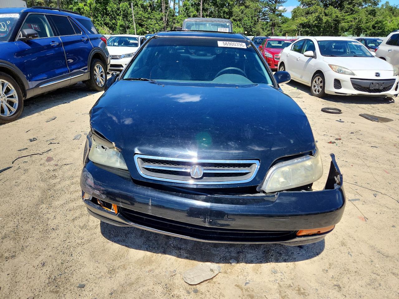 1997 Acura 3.0cl Черный vin: 19UYA2245VL001616