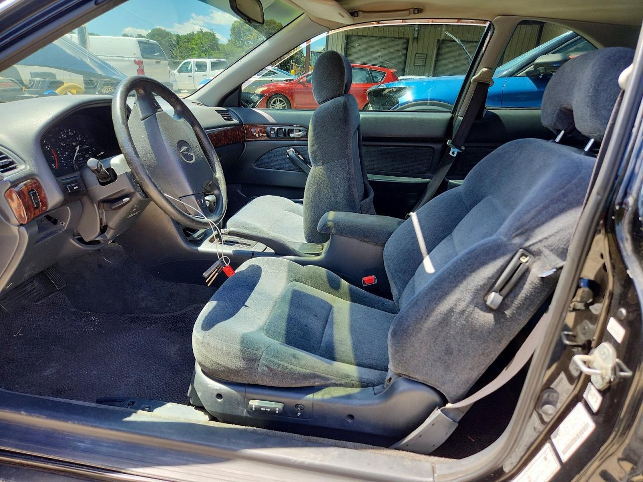 1997 Acura 3.0cl Черный vin: 19UYA2245VL001616