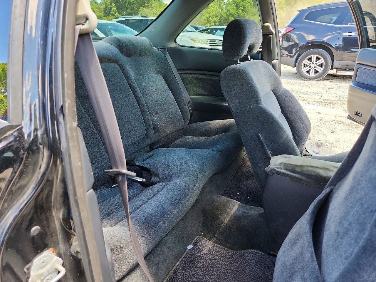 1997 Acura 3.0cl Черный vin: 19UYA2245VL001616