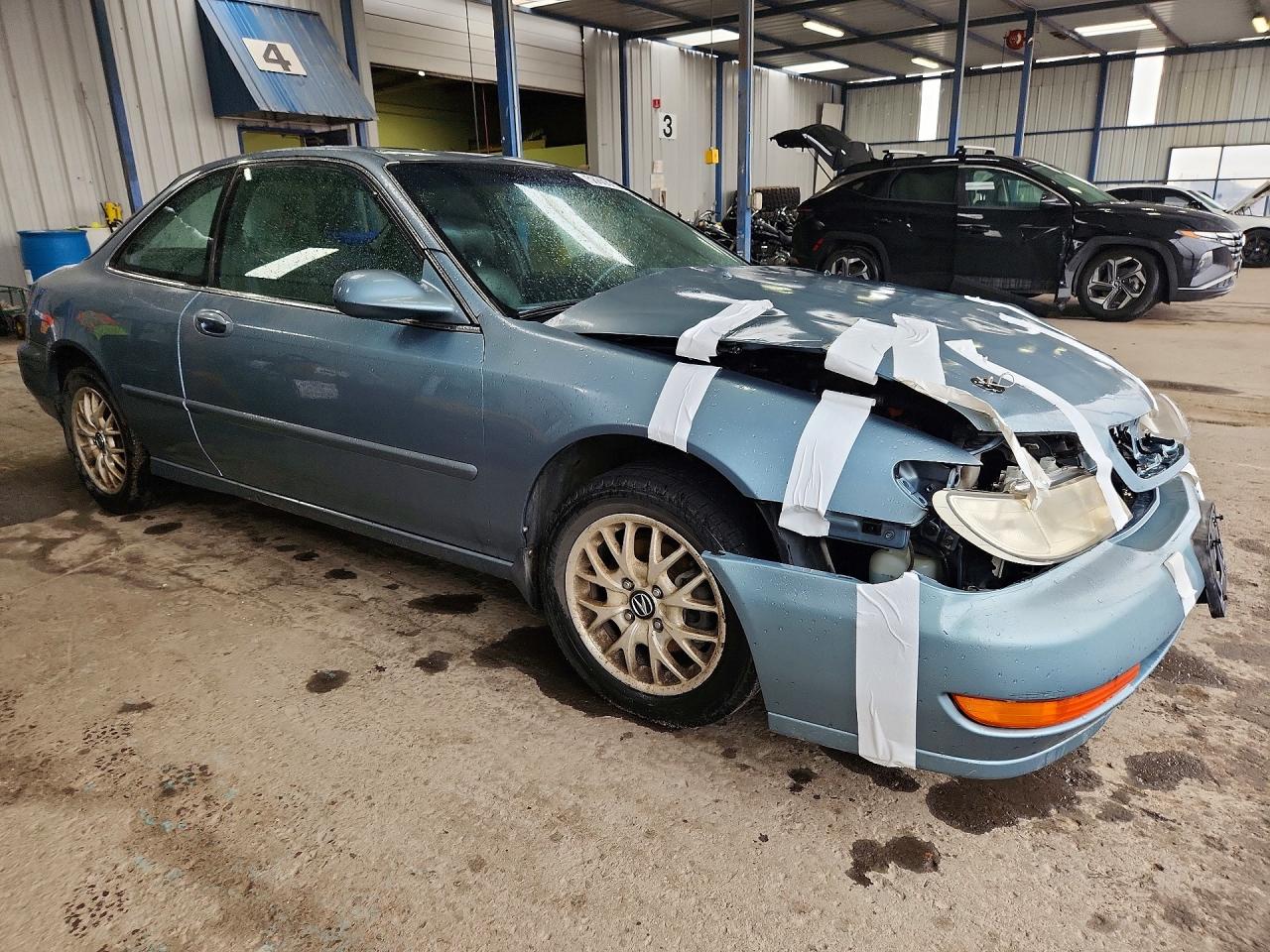 1999 Acura 3.0cl Синий vin: 19UYA2253XL014053