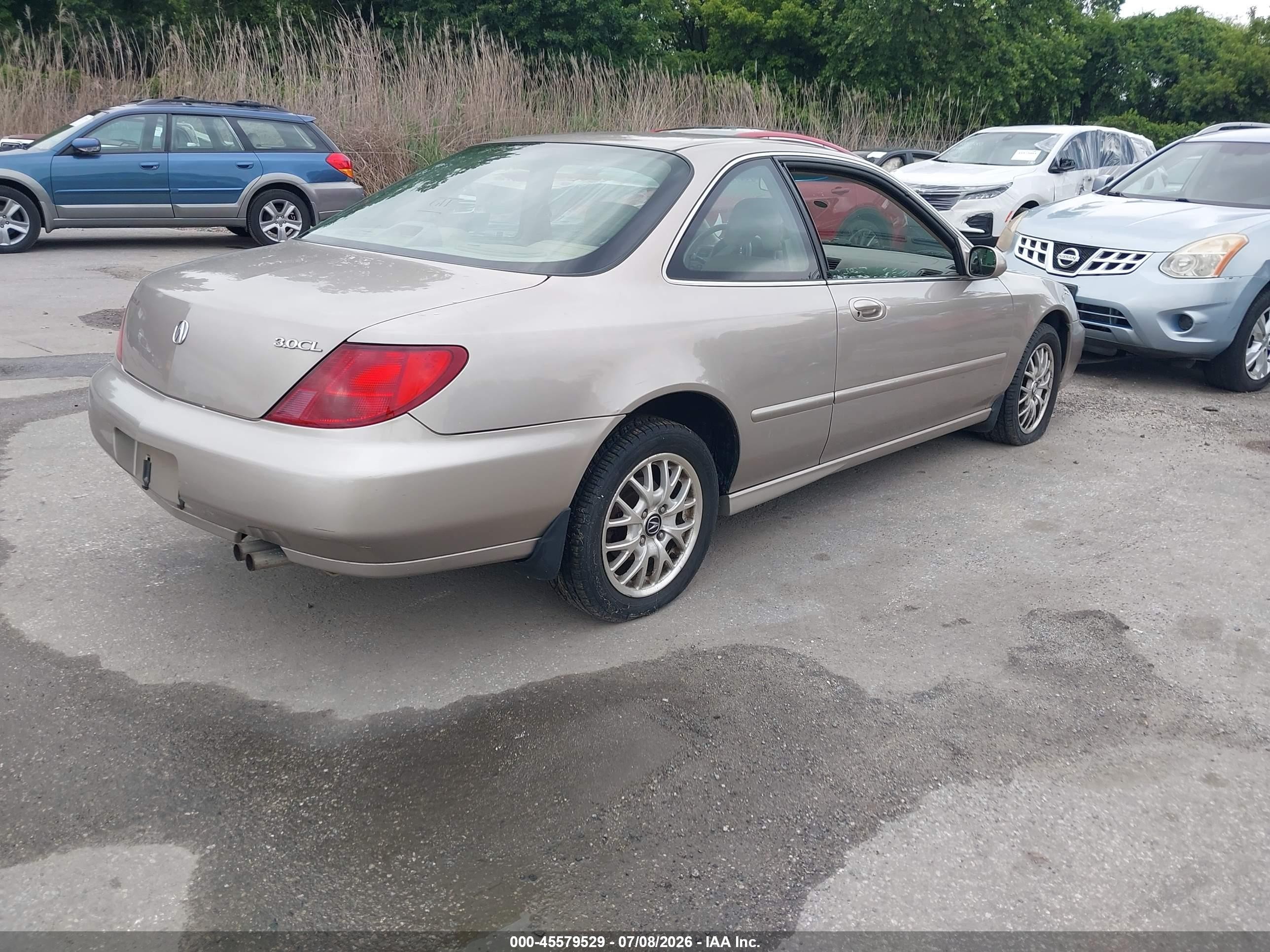 1999 Acura Cl 3.0 Gold vin: 19UYA2257XL011706
