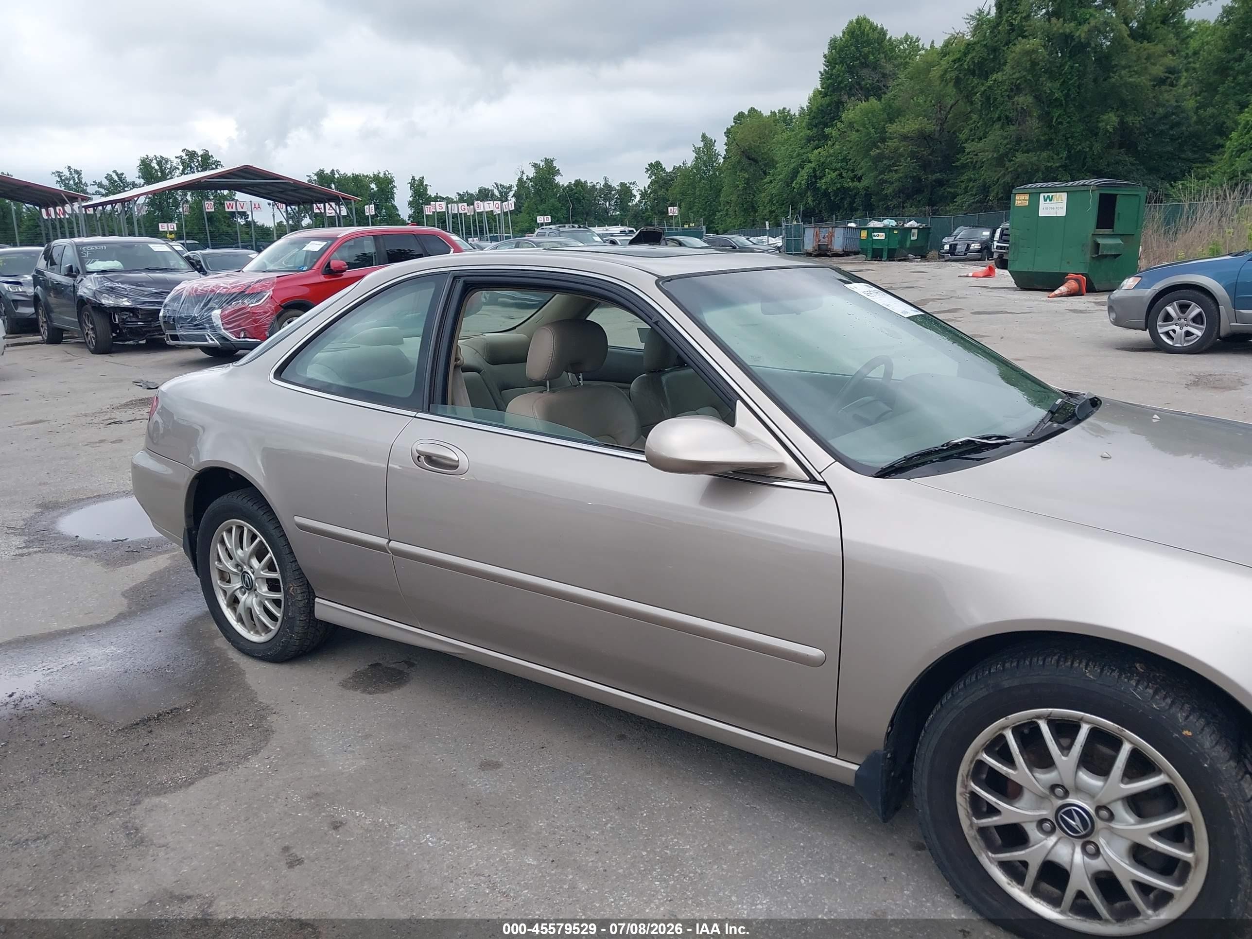 1999 Acura Cl 3.0 Gold vin: 19UYA2257XL011706