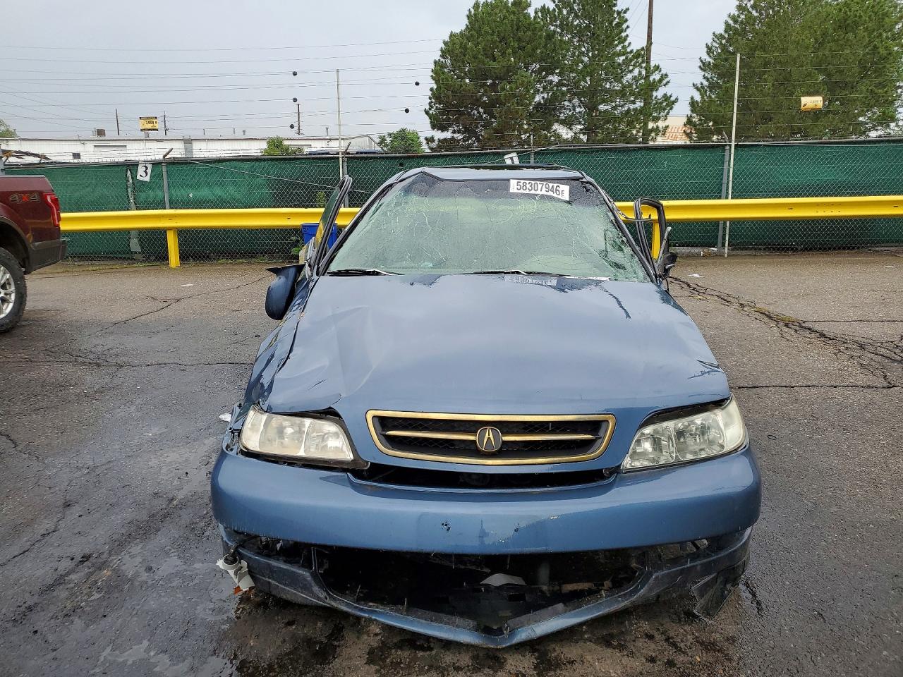 1997 Acura 3.0cl Blue vin: 19UYA2258VL010786