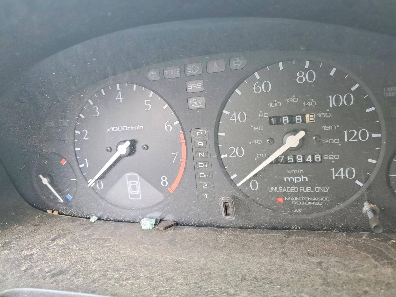 1997 Acura 3.0cl Blue vin: 19UYA2258VL010786
