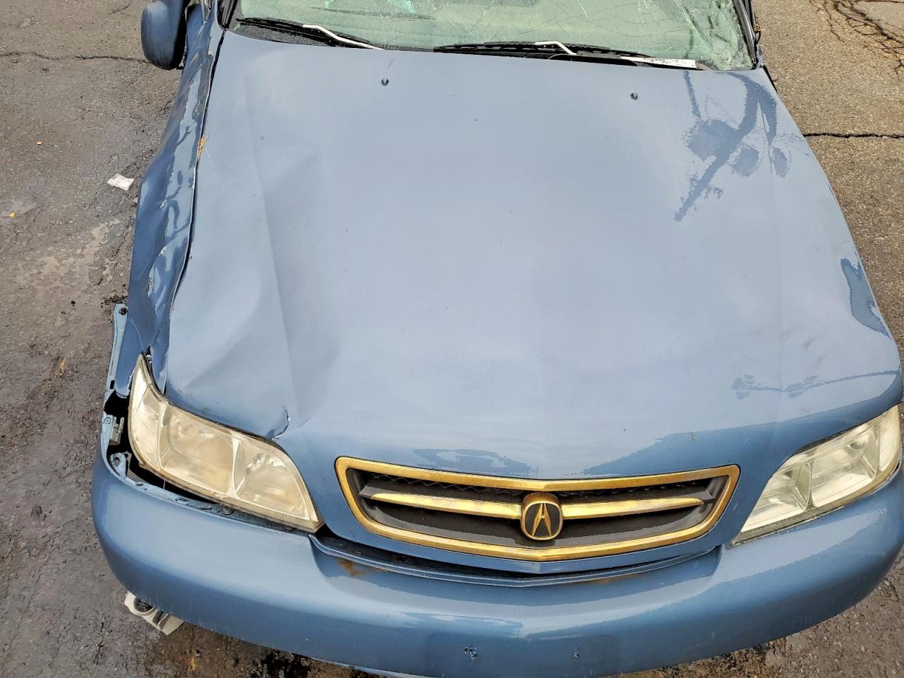 1997 Acura 3.0cl Blue vin: 19UYA2258VL010786